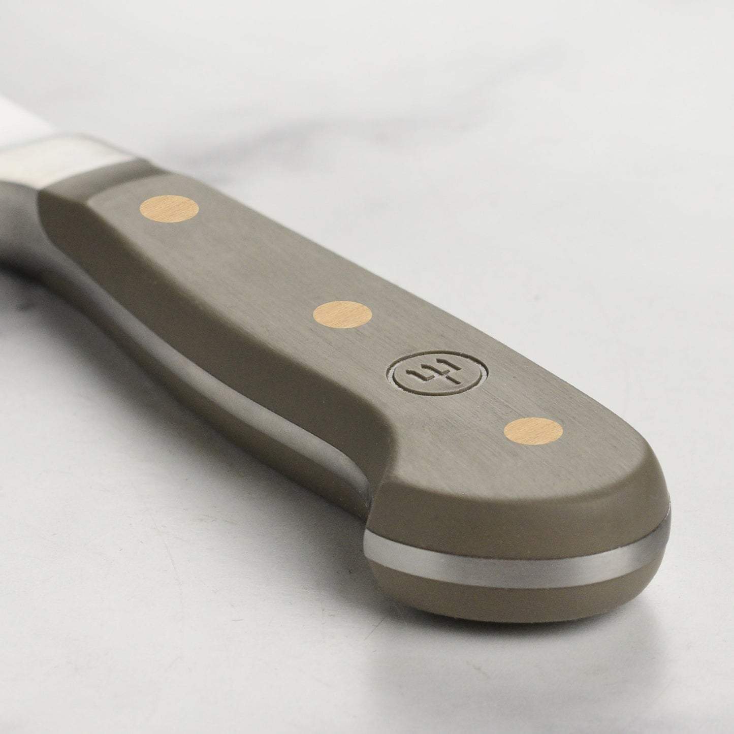 Wusthof Classic Velvet Oyster 7" Hollow Edge Santoku Knife