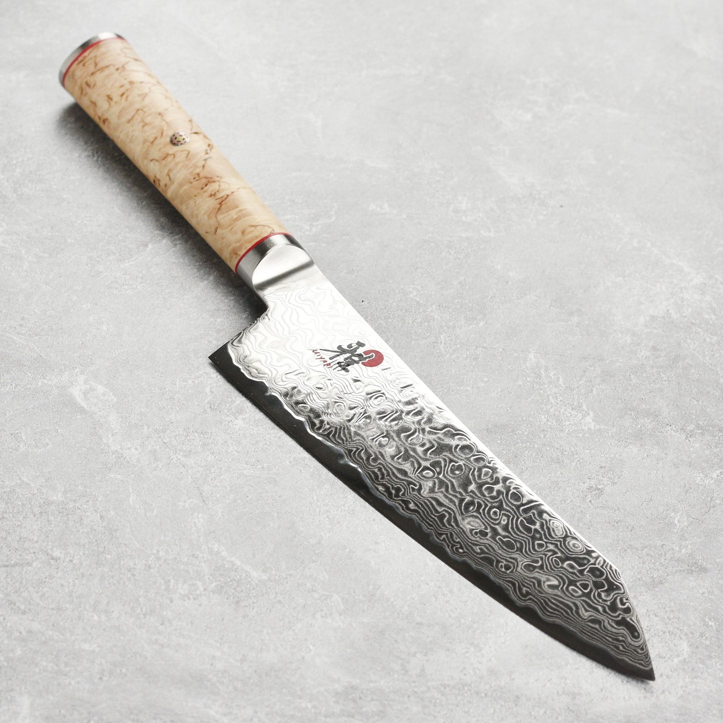 Miyabi Birchwood SG2 7" Rocking Santoku Knife