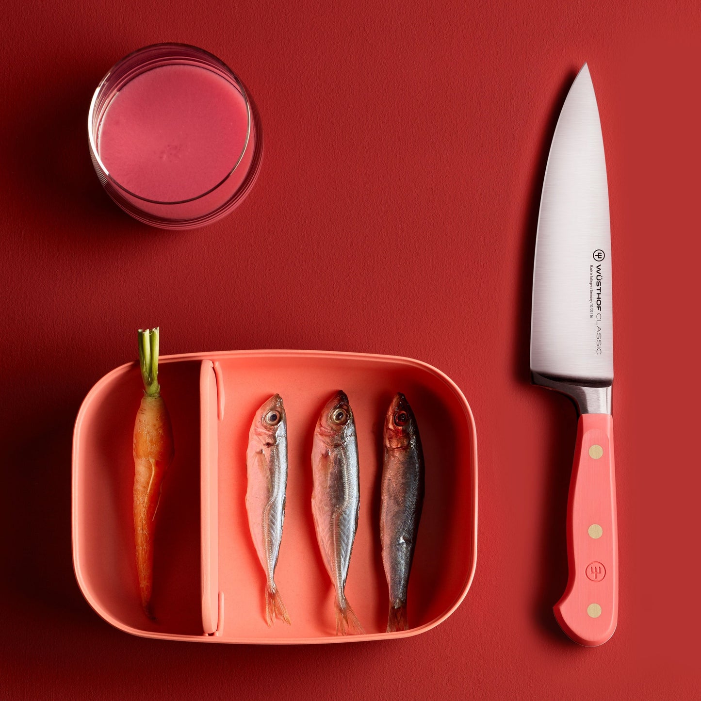 Wusthof Classic Coral Peach 6" Chef's Knife