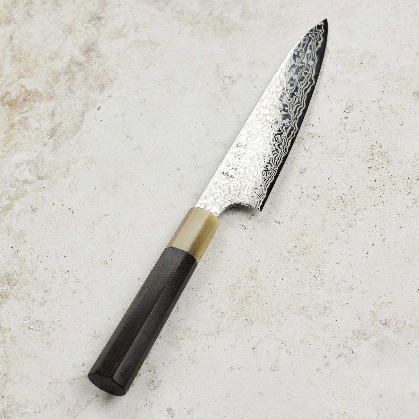 Hatsukokoro x Yauji Ginga34 Damascus 5.9" Petty