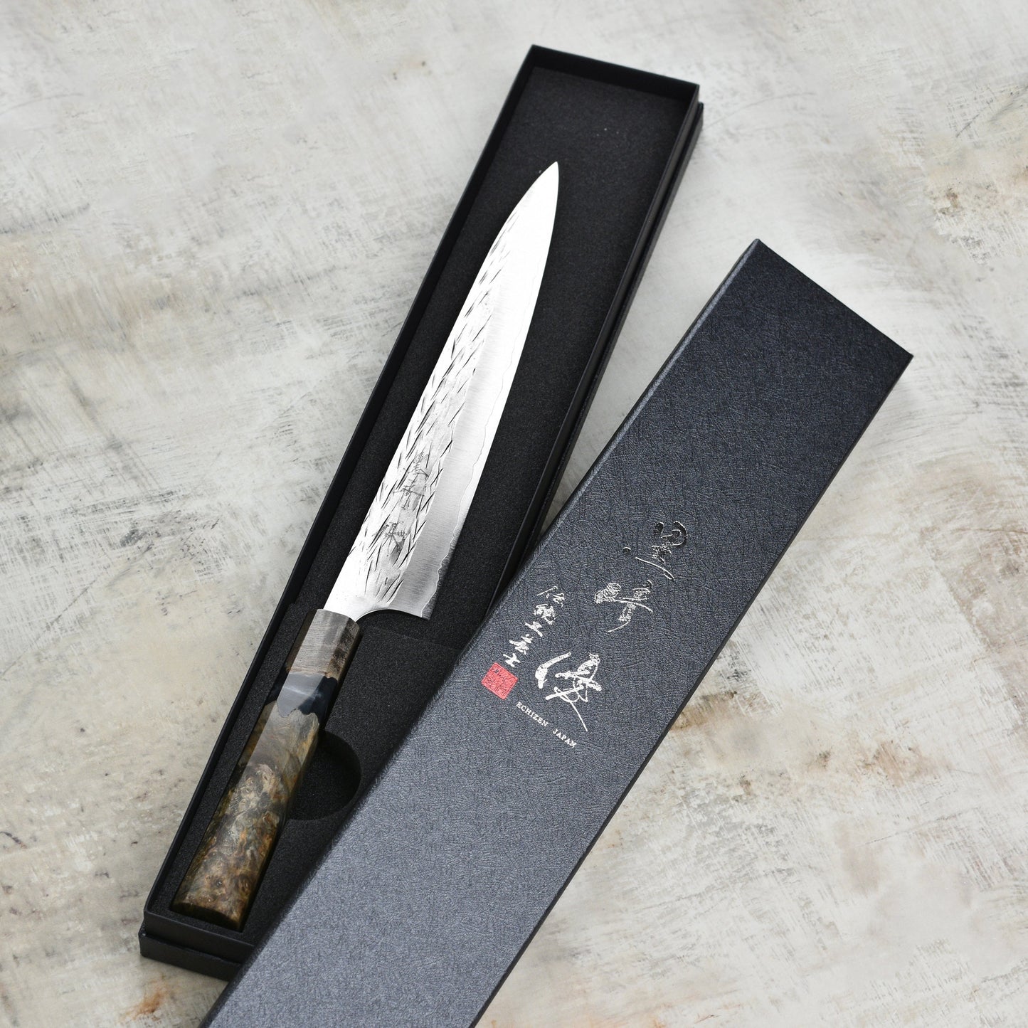Kurosaki Sesame Forged 9.4" Sujihiki