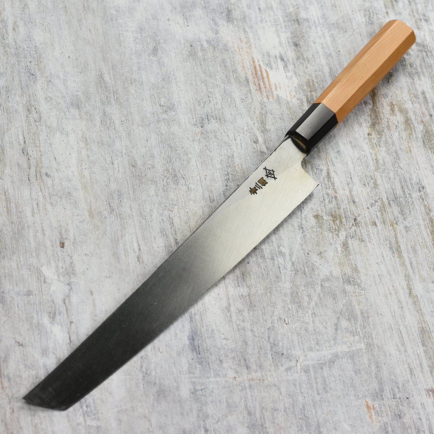 Itsuo Doi Aogami #2 Migaki 10.6" Single-Bevel Sakimaru Takohiki
