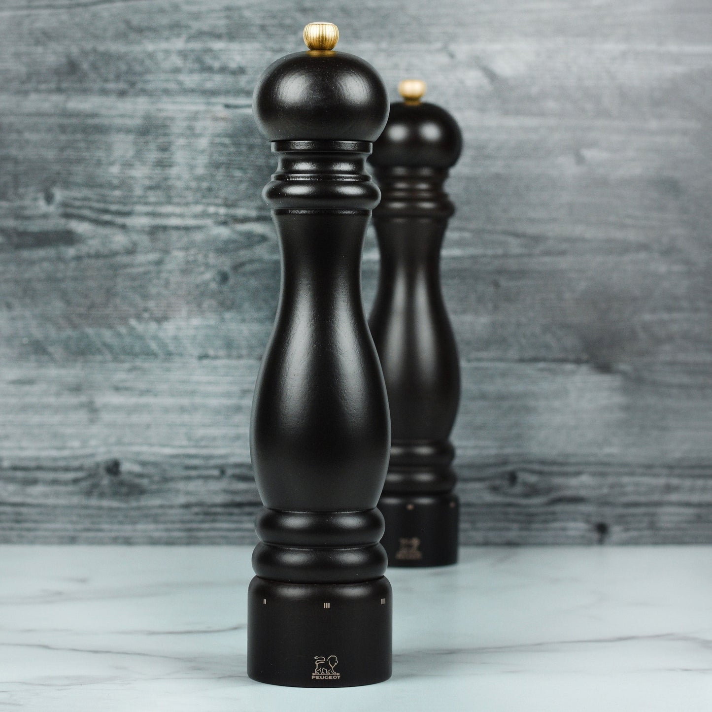 Peugeot Paris Chocolate 12" u'Select Salt & Pepper Mill Set