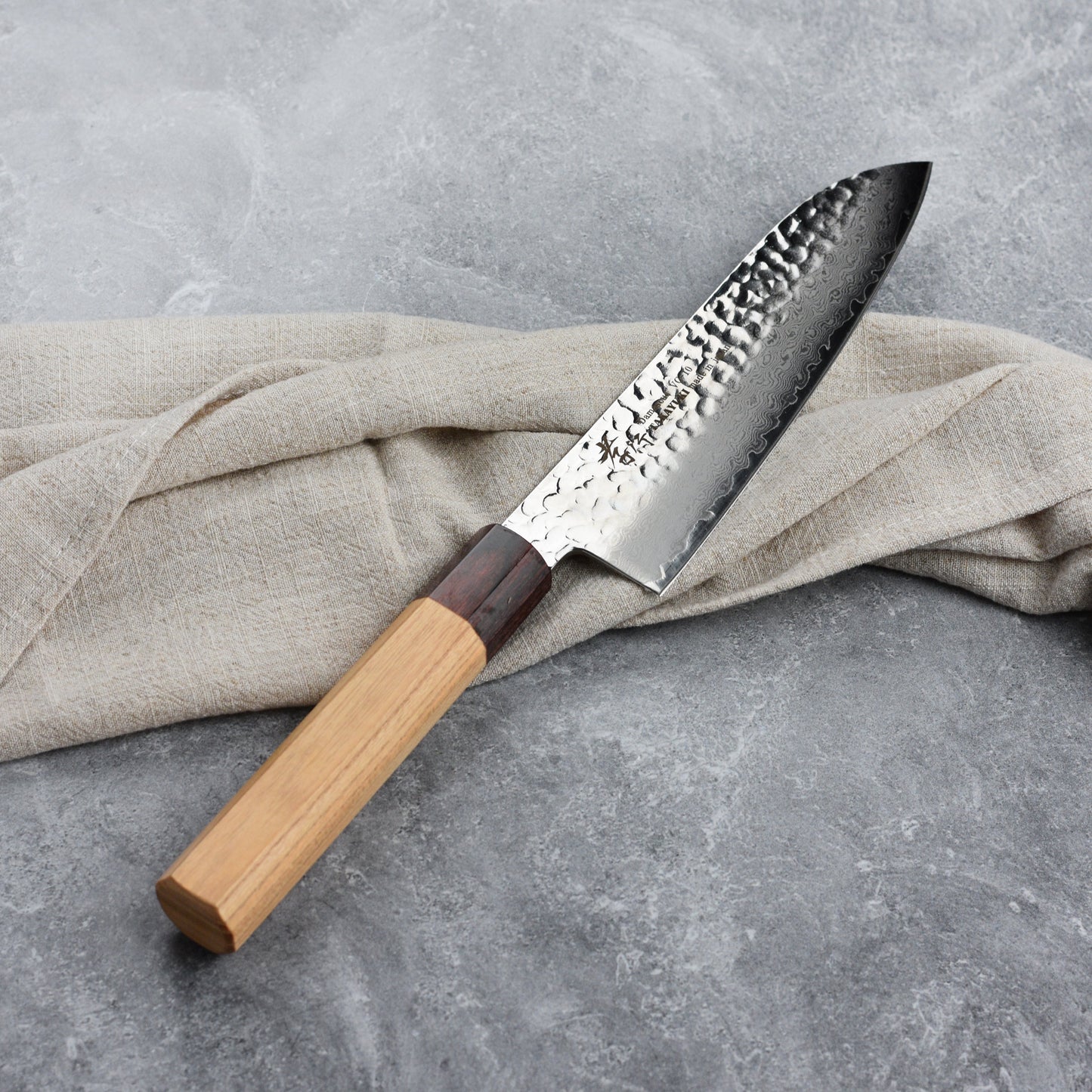 Takayuki Tsuchime Damascus 6.7" Santoku