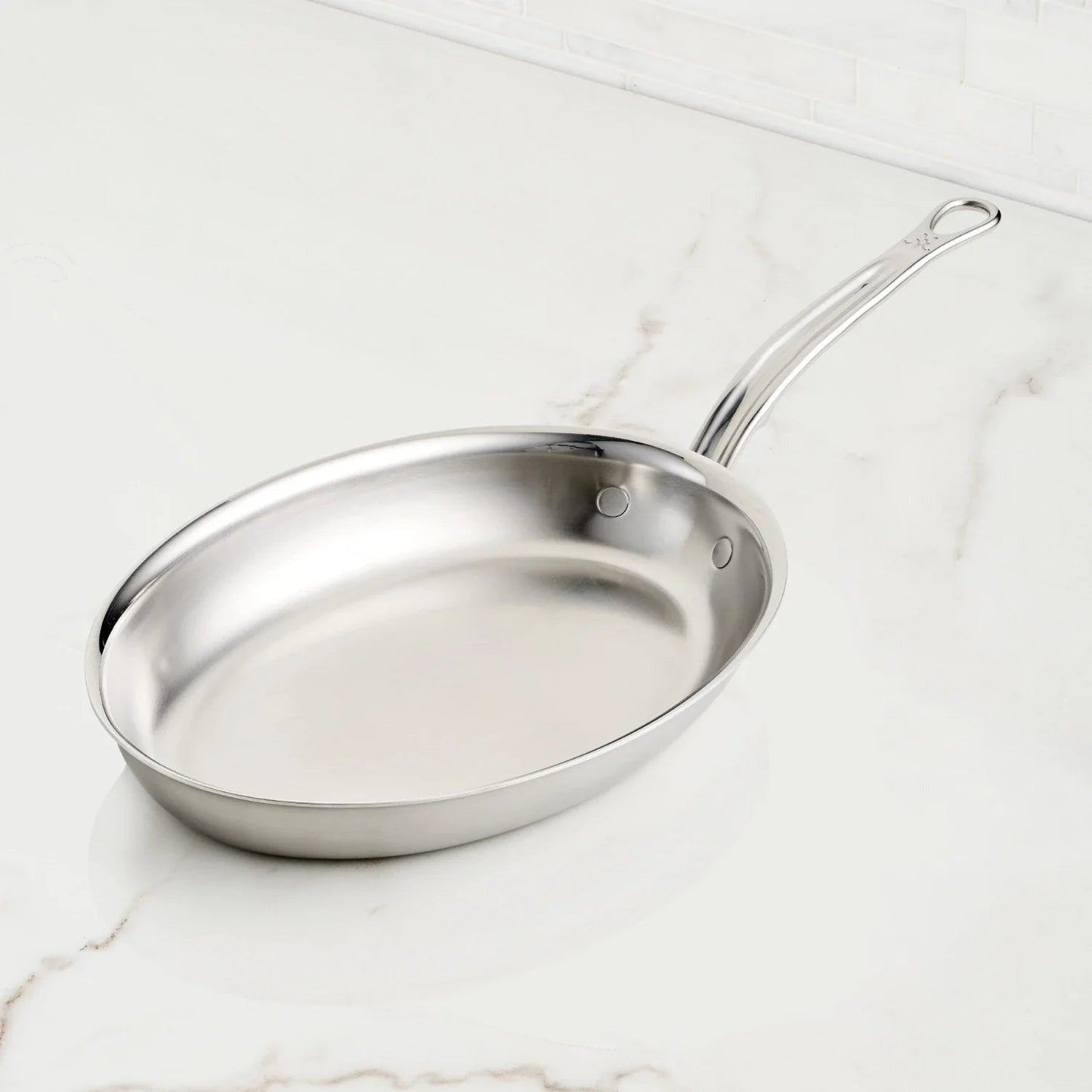 Hestan Tri-Ply Oval Fish Pan, 12.5" x 9"