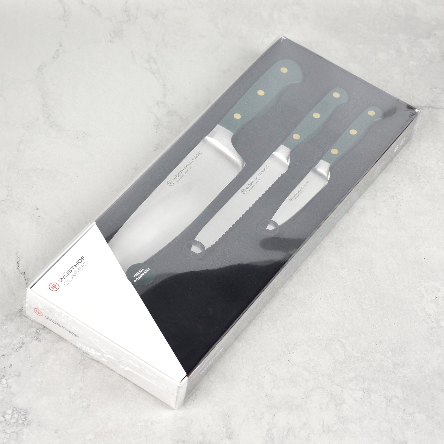 Wusthof Classic Fresh Rosemary 3 Piece Knife Set