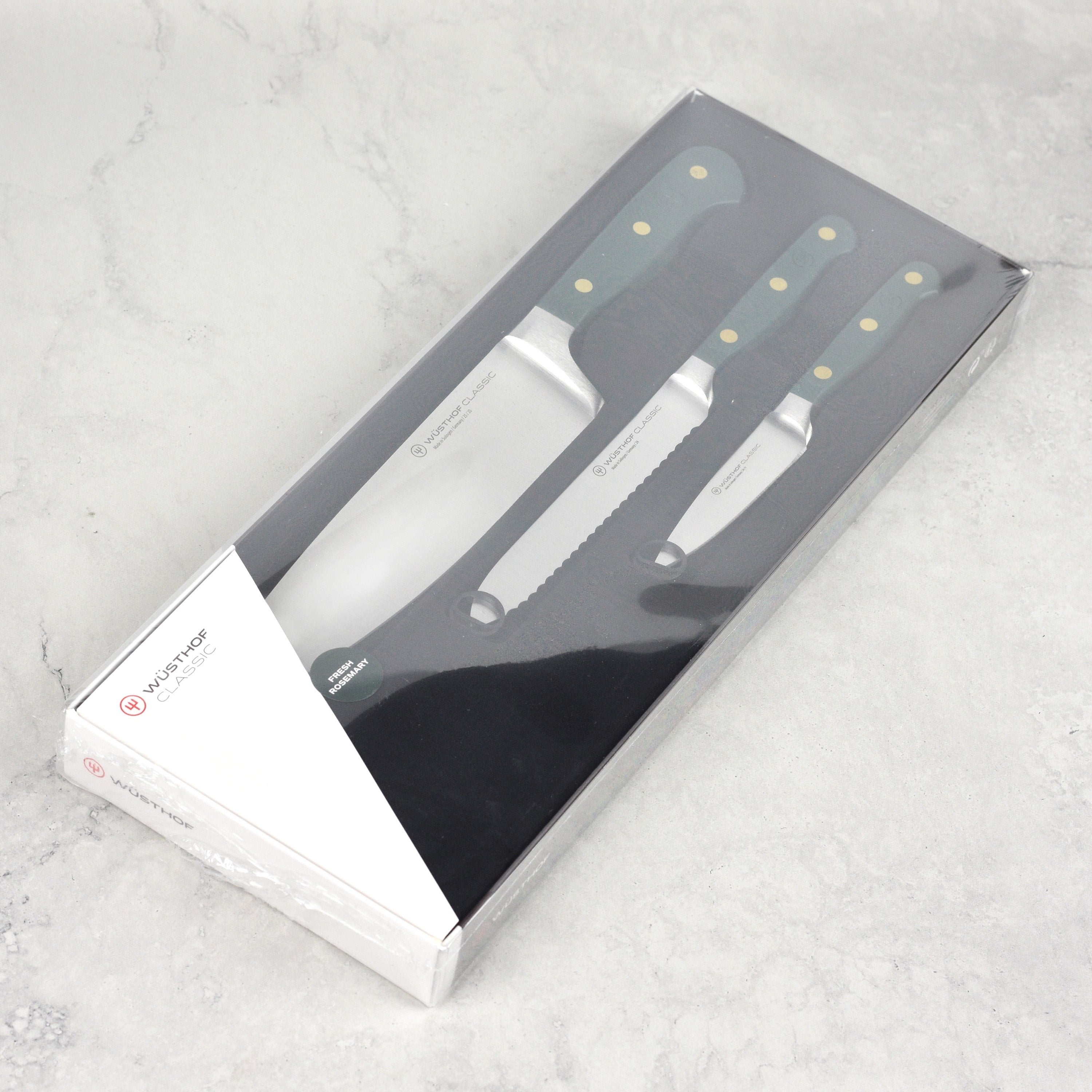 Wusthof Classic Fresh Rosemary 3 Piece Knife Set