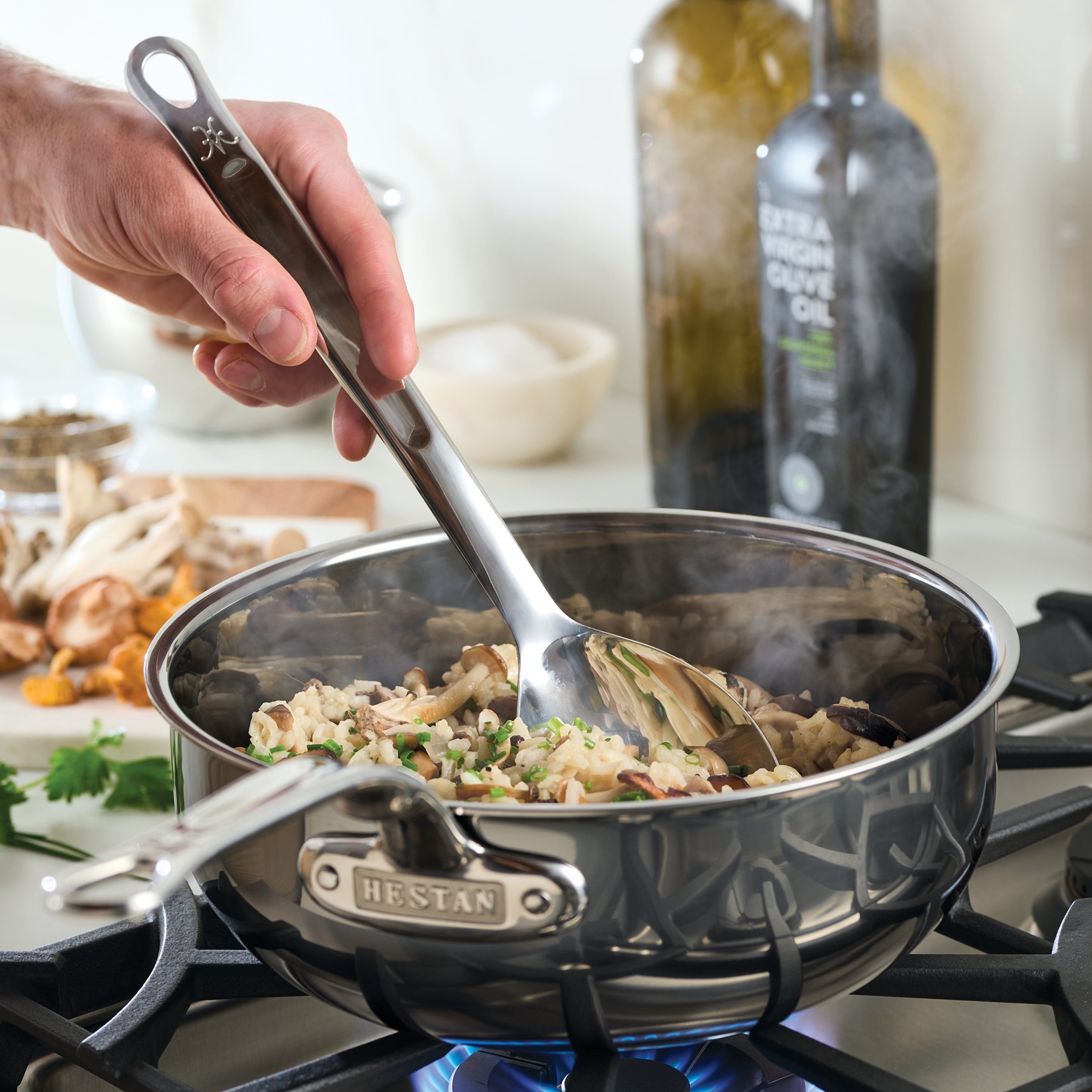 Hestan Stainless Steel 13" Deep Spoon