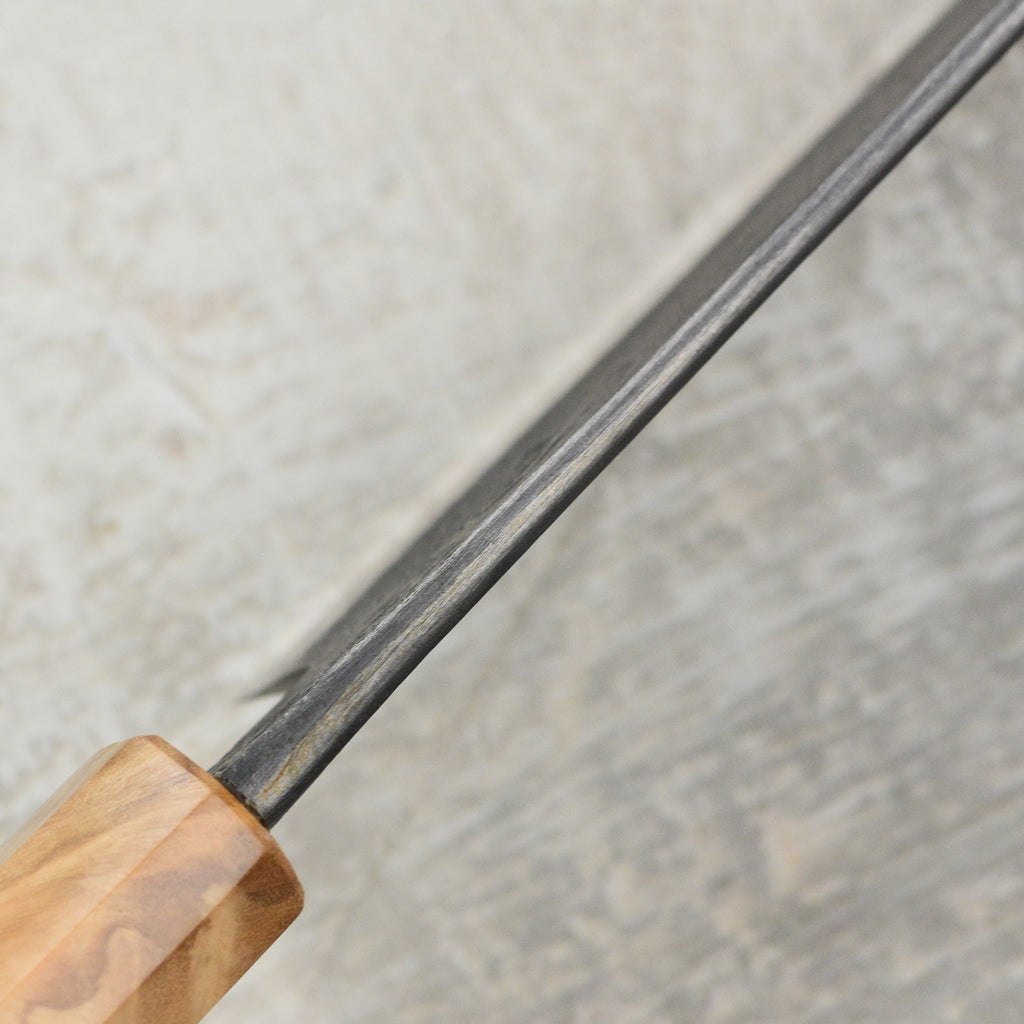 Hozan Tomoe x Hinoura Shirogami #2 Kurouchi 8.25" Gyuto