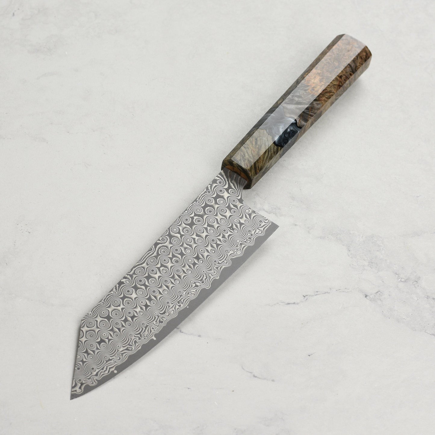 Nigara Anmon SG2 Damascus 7" Bunka