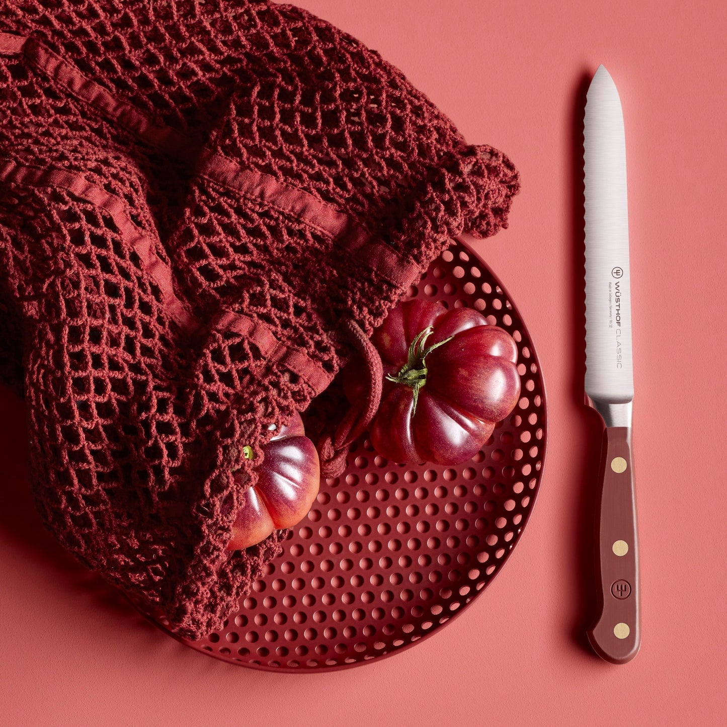 Wusthof Classic Tasty Sumac 5" Serrated Utility Knife