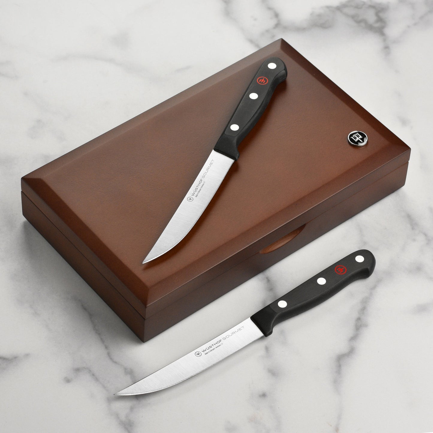 Wusthof Gourmet 6 Piece Steak Knife Set with Case