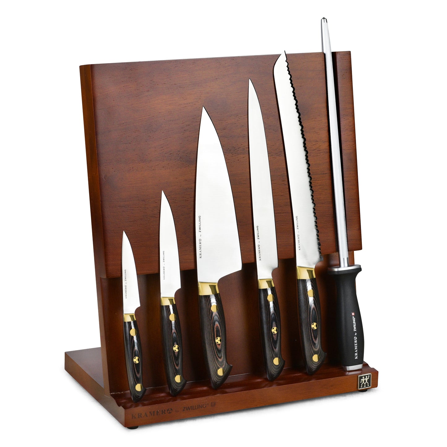 Kramer Carbon 2.0 7 Piece Magnetic Easel Knife Block Set