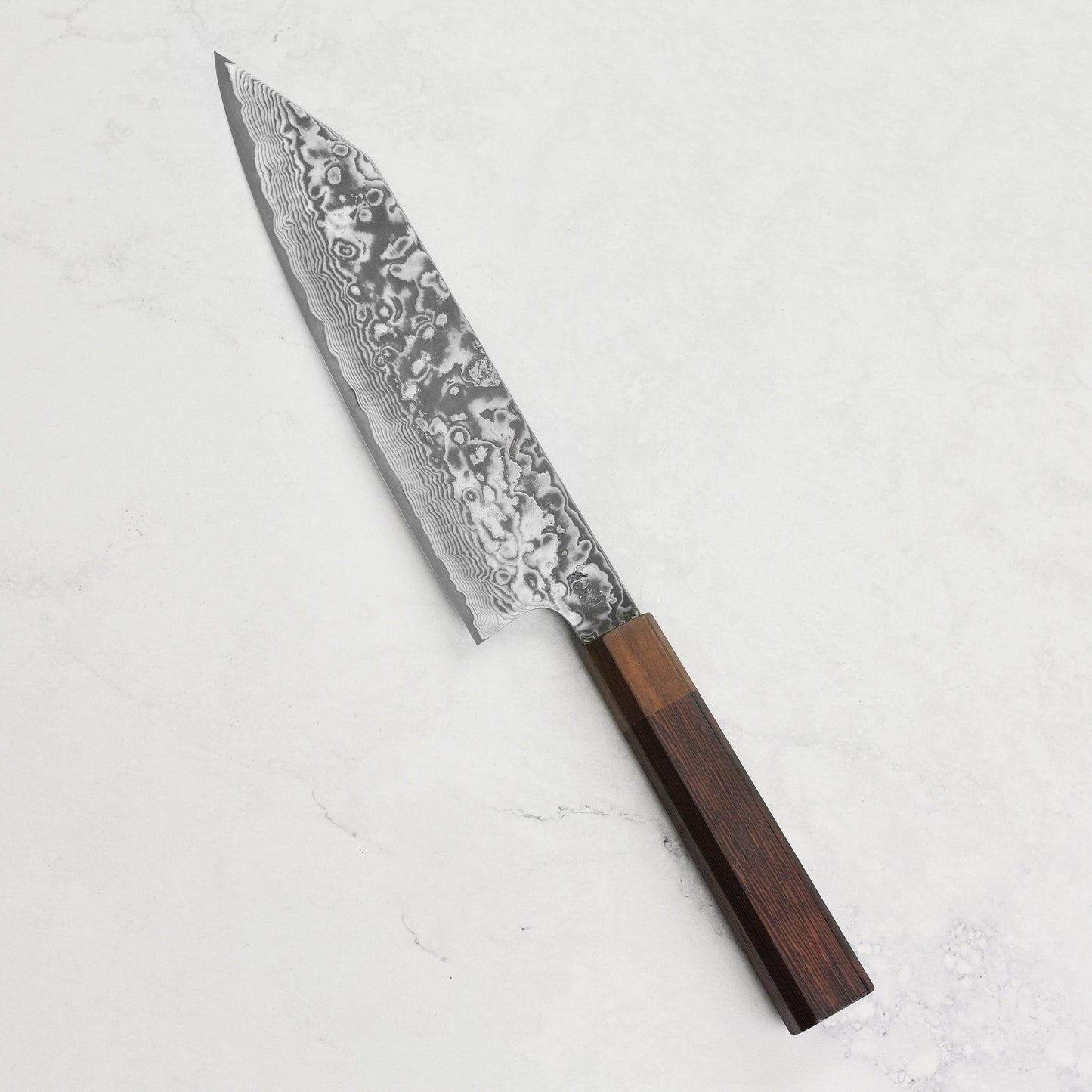 Hatono SG2 Kurozome Damascus 8.25" Kiritsuke Gyuto