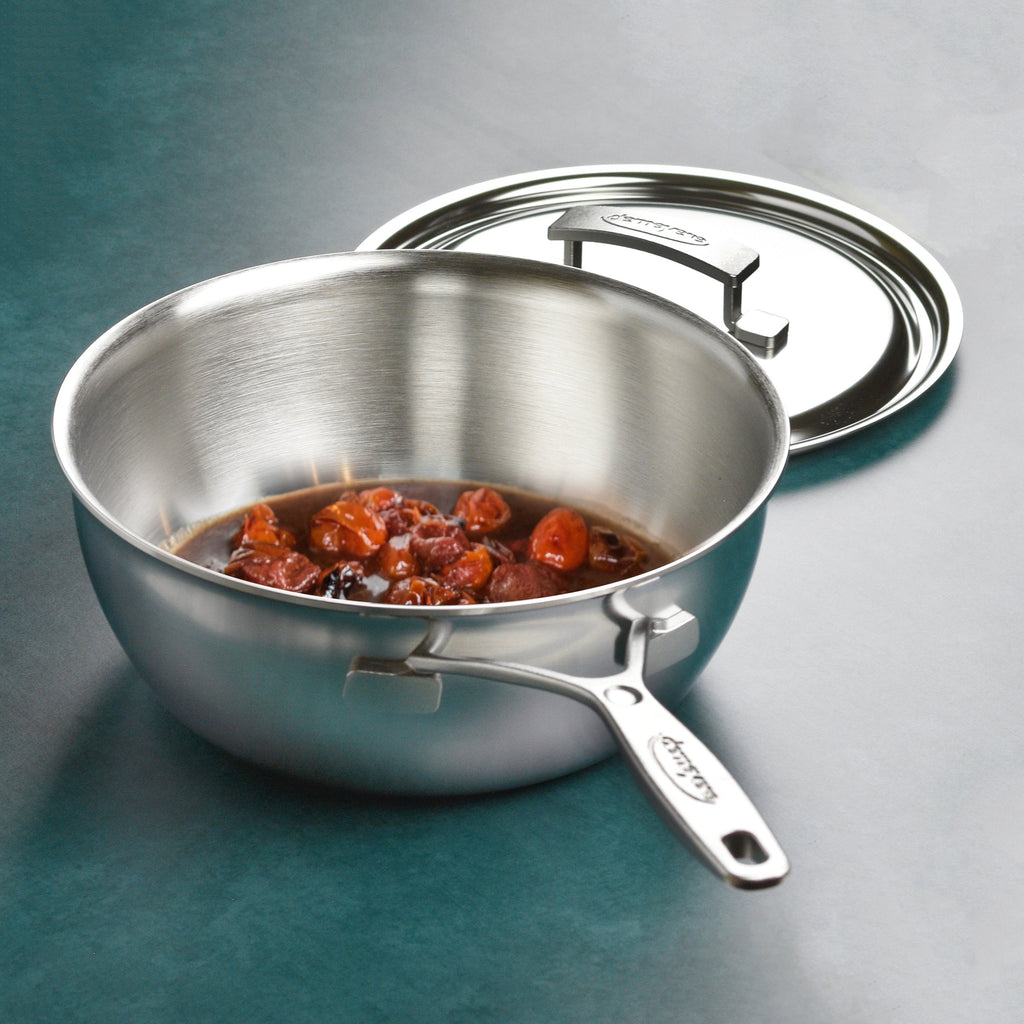 Demeyere Industry5 3.5-quart Stainless Steel Saucier