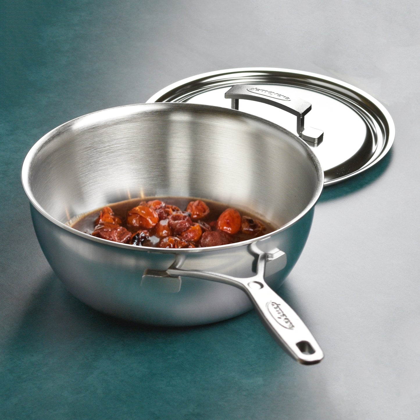 Demeyere Industry5 3.5-quart Stainless Steel Saucier
