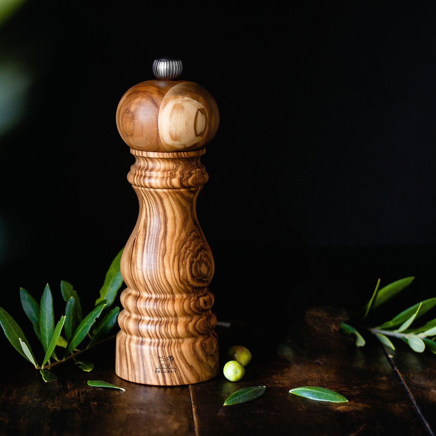Peugeot Paris Olivewood 8.75" Salt & Pepper Mill Set