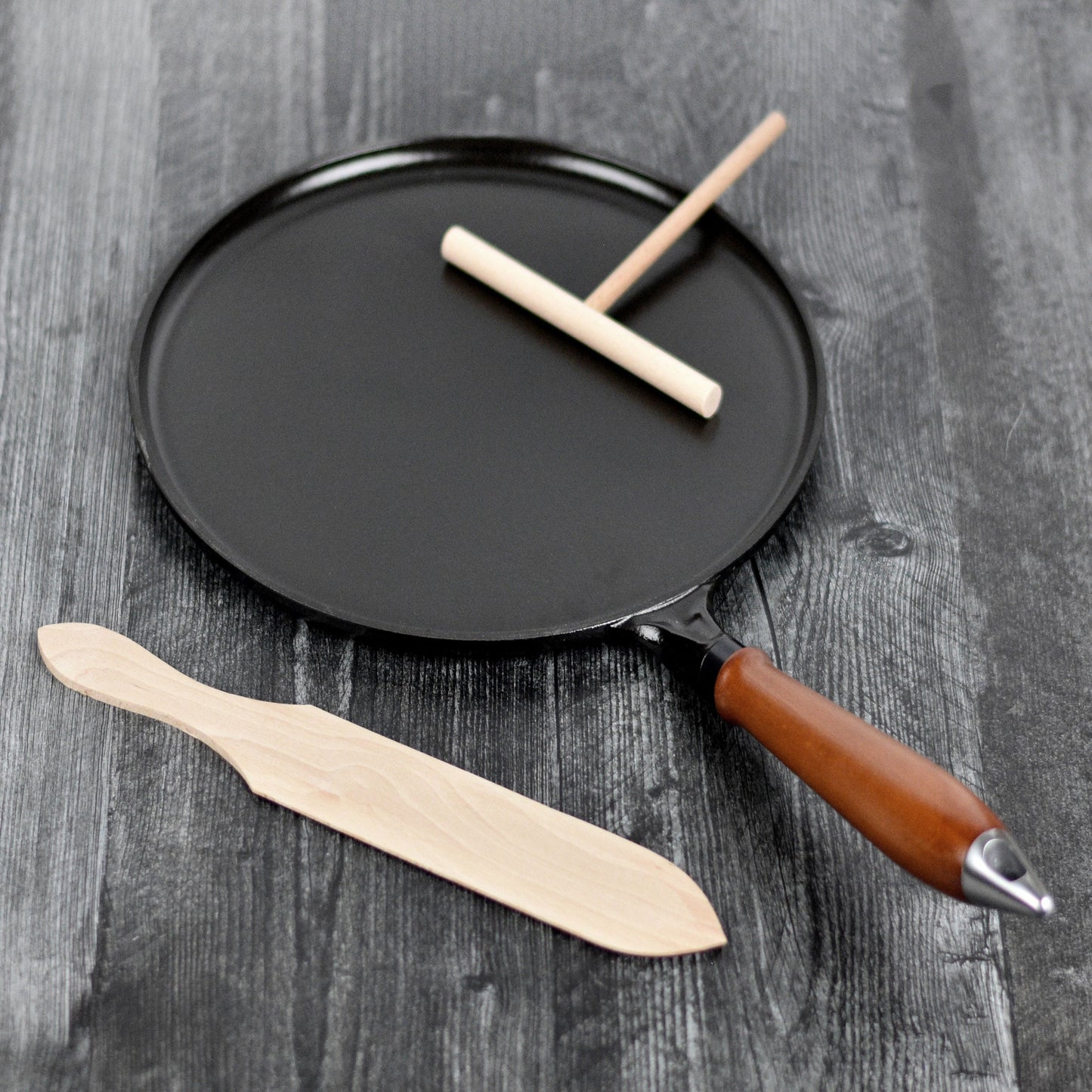 Staub 11" Matte Black Crepe Pan