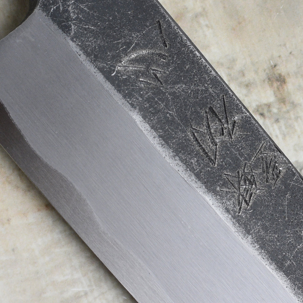Hatsukokoro Shirasagi Aogami #2 Kurouchi Single-Bevel 8.25" Kiritsuke Gyuto