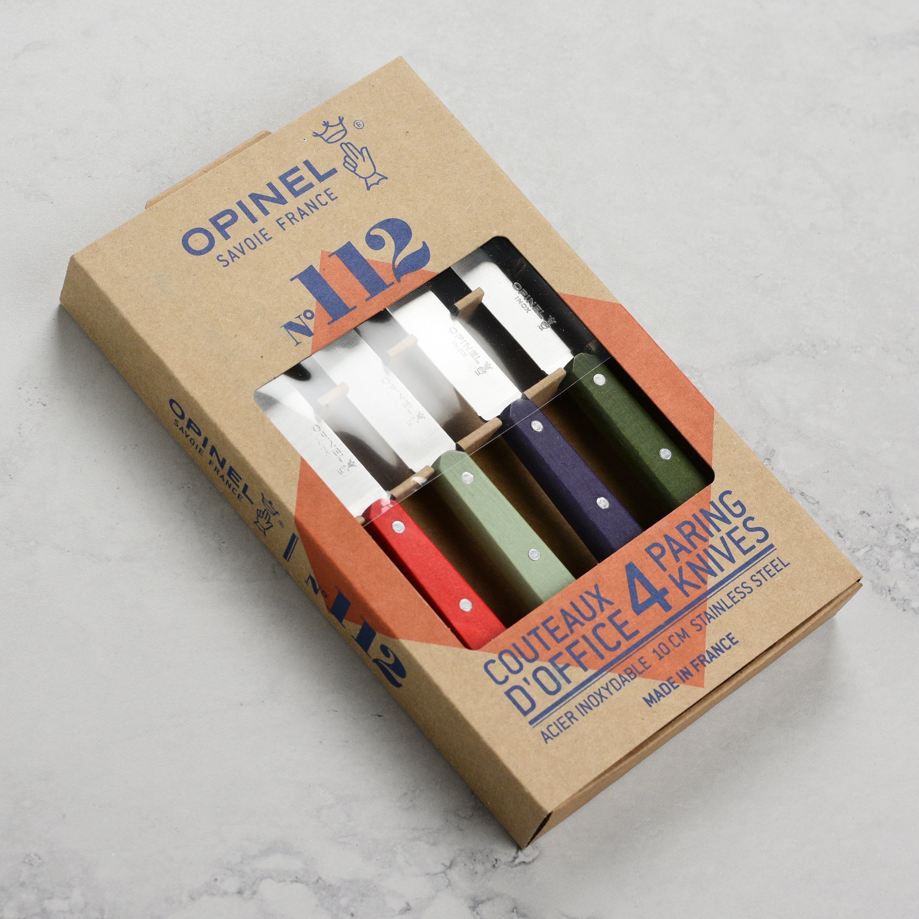 Opinel 4 Piece Paring Knife Set