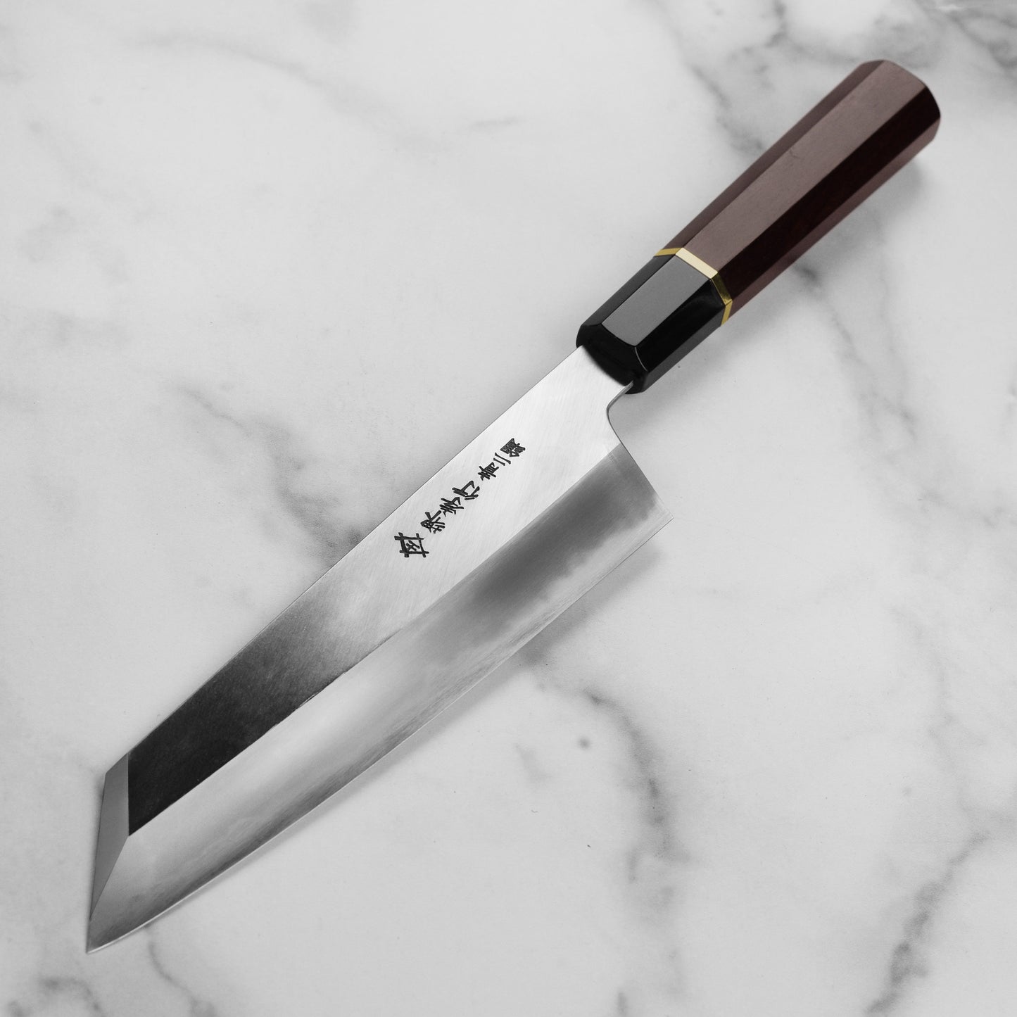 Takayuki x Itsuo Doi Homura SP Aogami #2 8.9" Kengata Gyuto with Saya