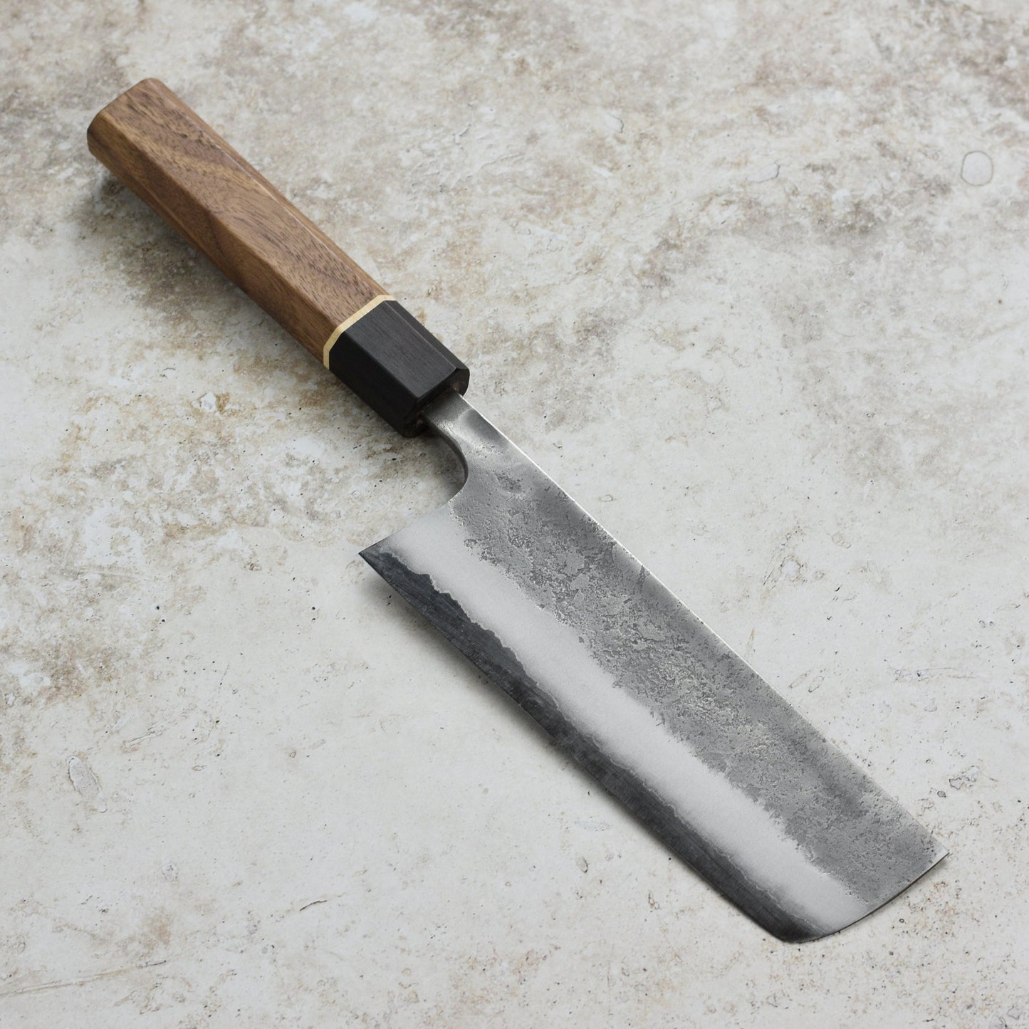 Matsubara Aogami #2 Nashiji Stainless Clad 6.5" Nakiri
