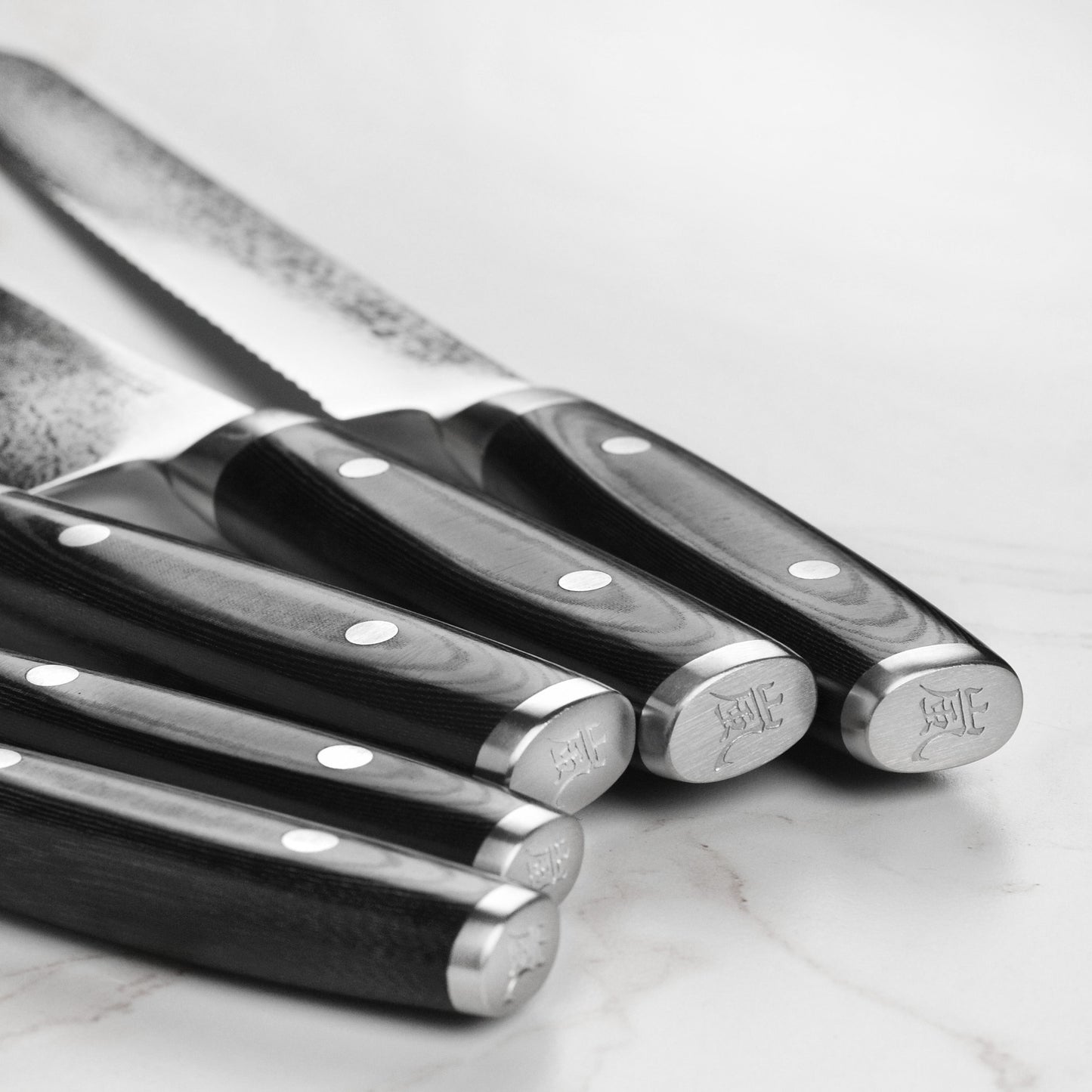 Yaxell Ran Plus 7 Piece Slim Knife Block Set