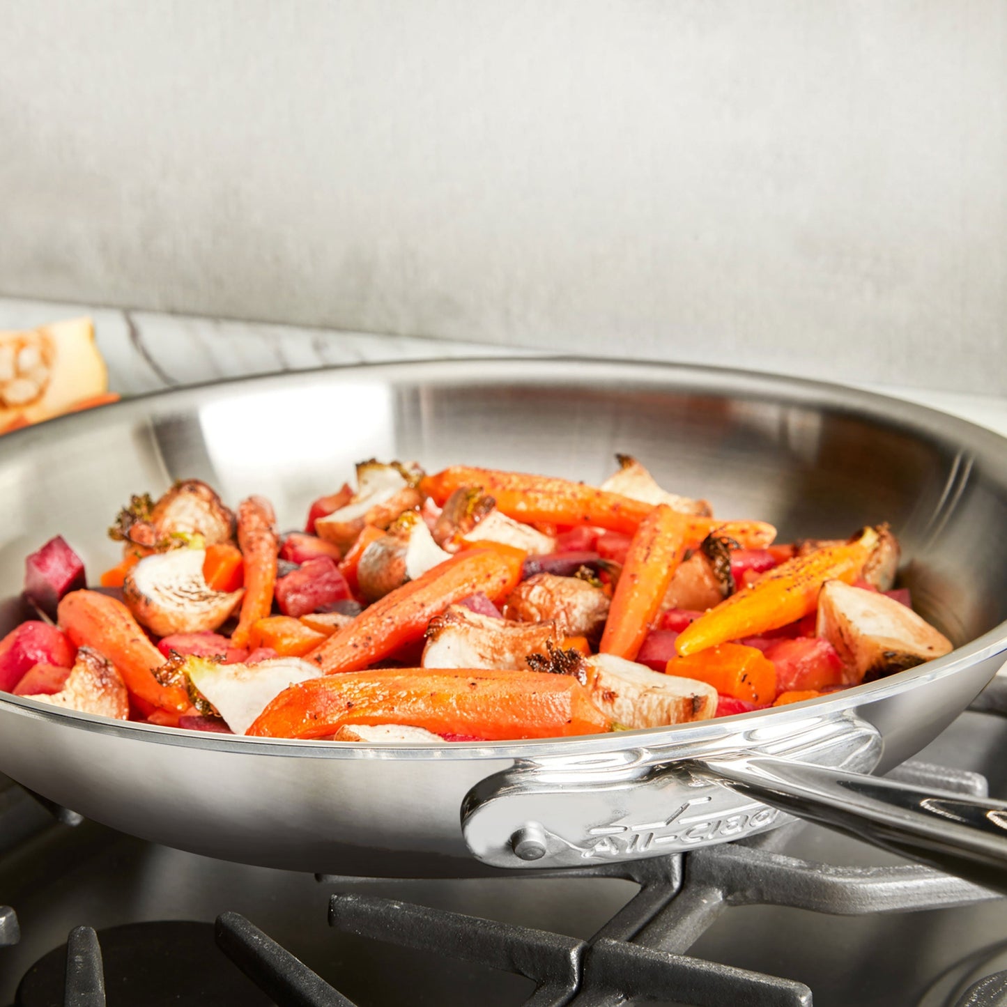 All-Clad d5 Brushed Stainless 12" Fry Pan