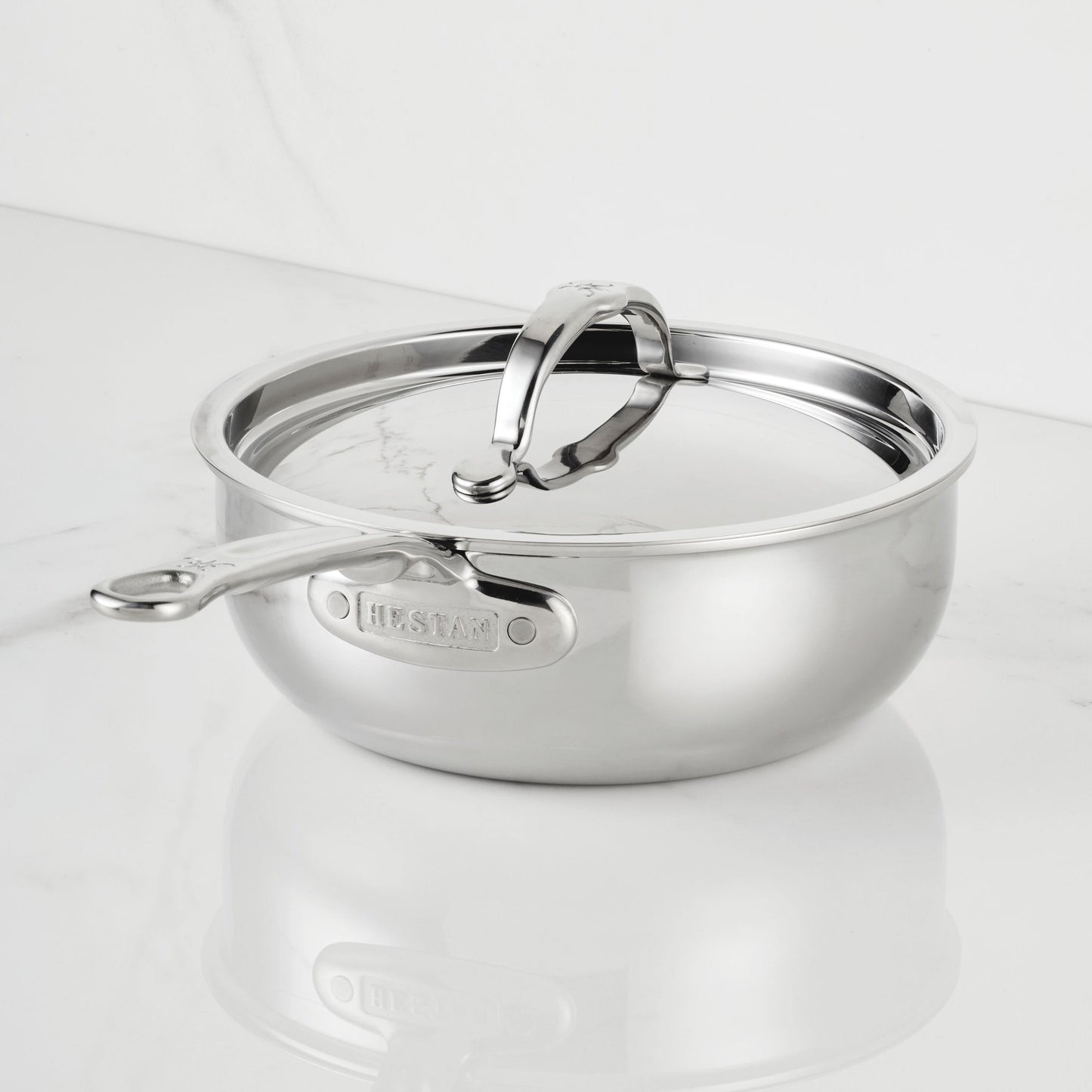 Hestan ProBond Luxe 2-quart Stainless Steel Saucier