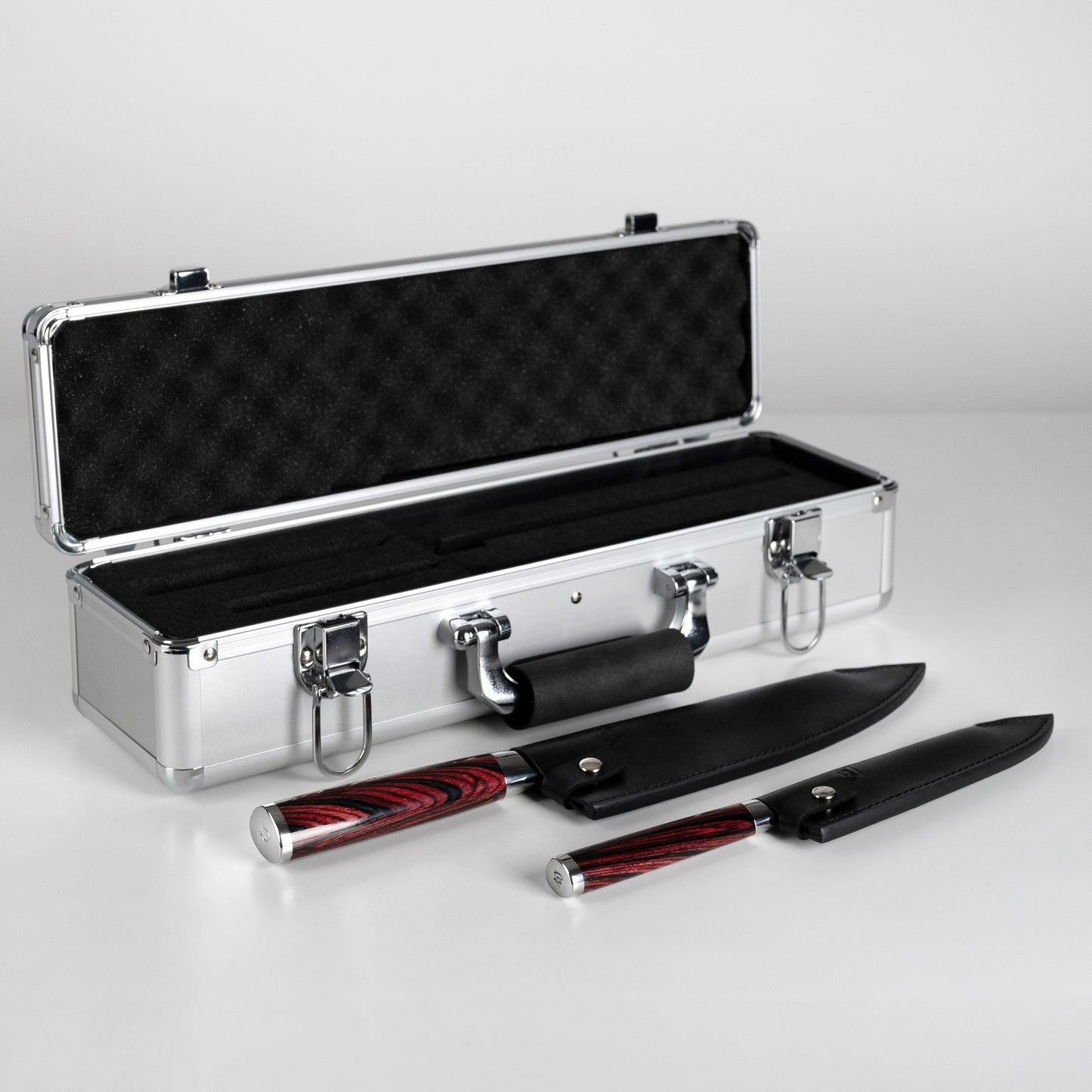 Shun Kohen Dual Core Chef's & Utility Knife Set with Sheaths & Case