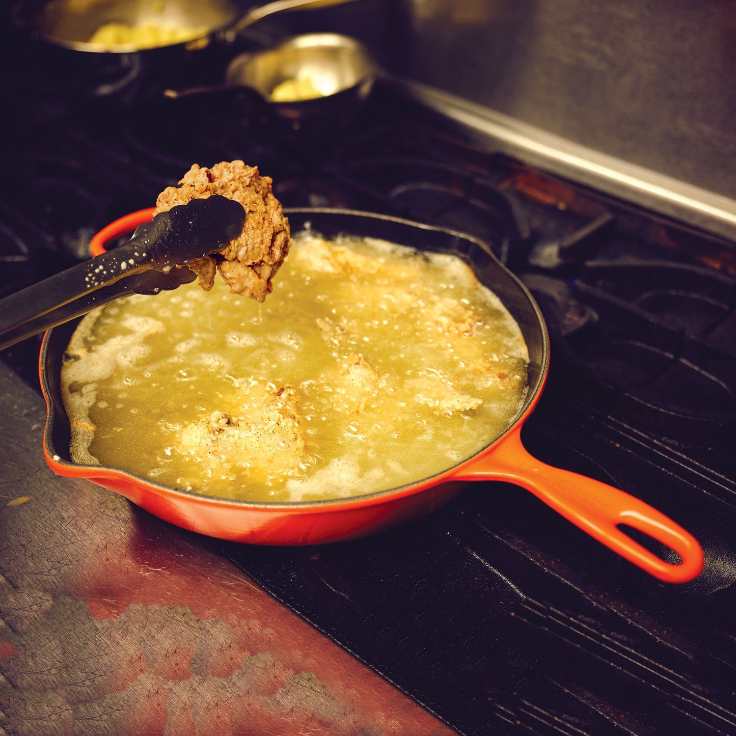 Le Creuset Signature Cast Iron 11.75" Flame Skillet