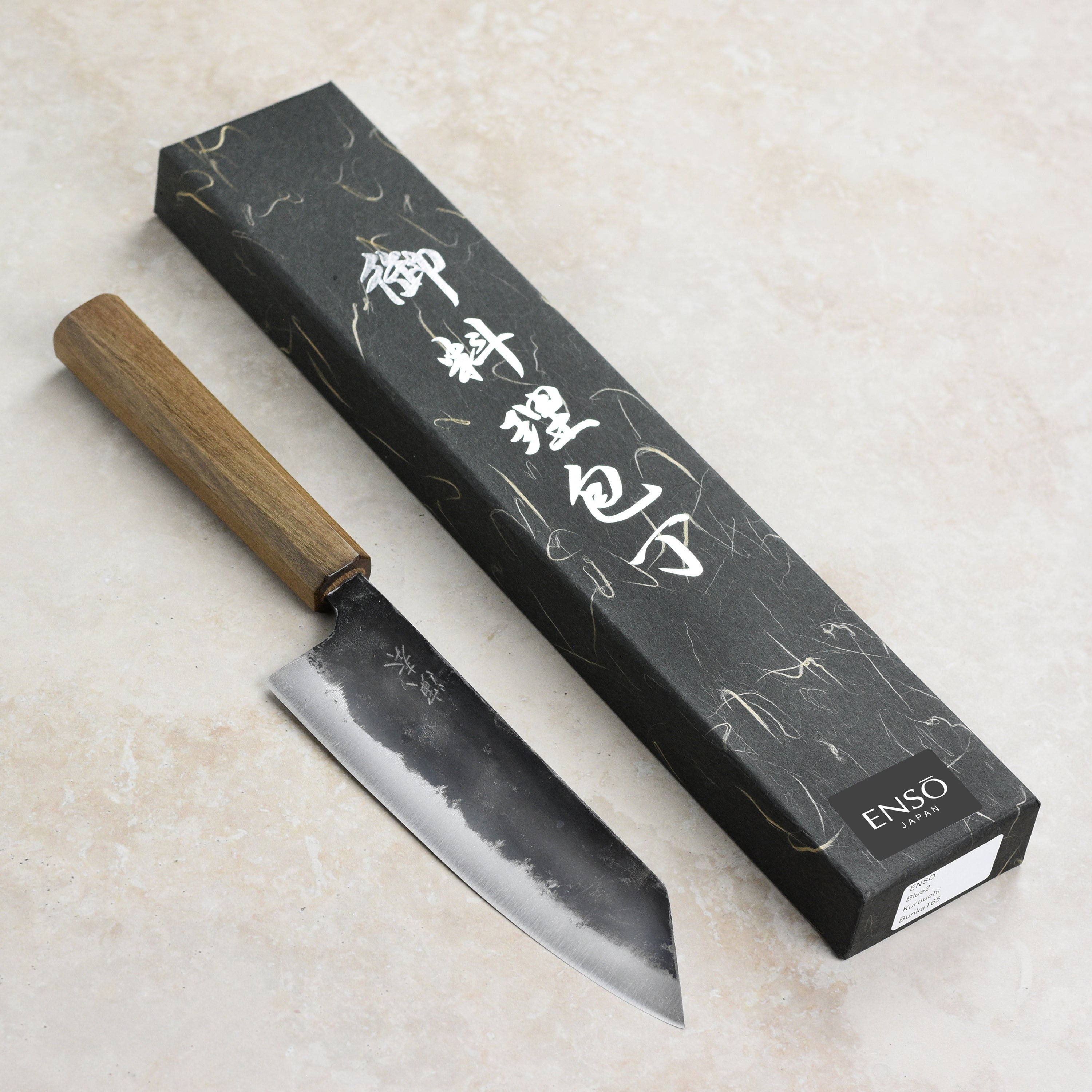 Enso Blue Carbon 6.5" Bunka Knife