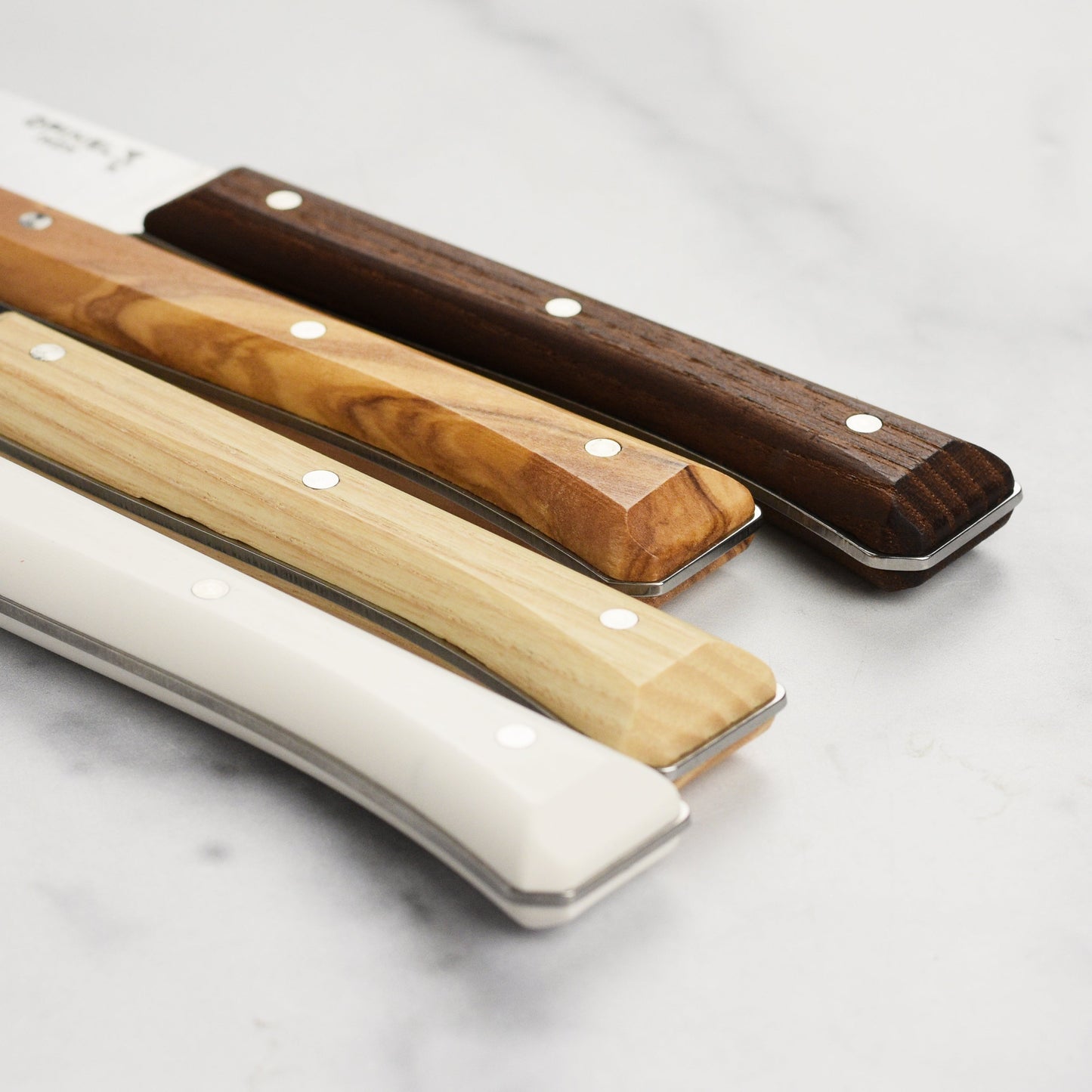Opinel 4 Piece Mixed Facette Steak Knife Set