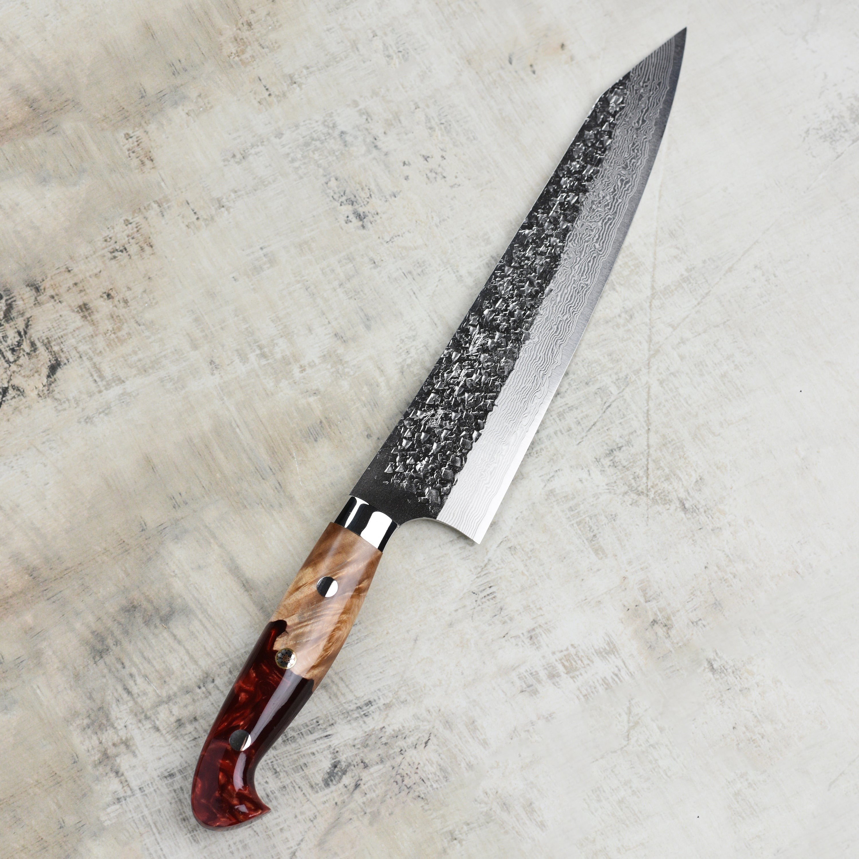 Kurosaki Shizuku Forged SG2 Damascus 8.25" Gyuto with Saya