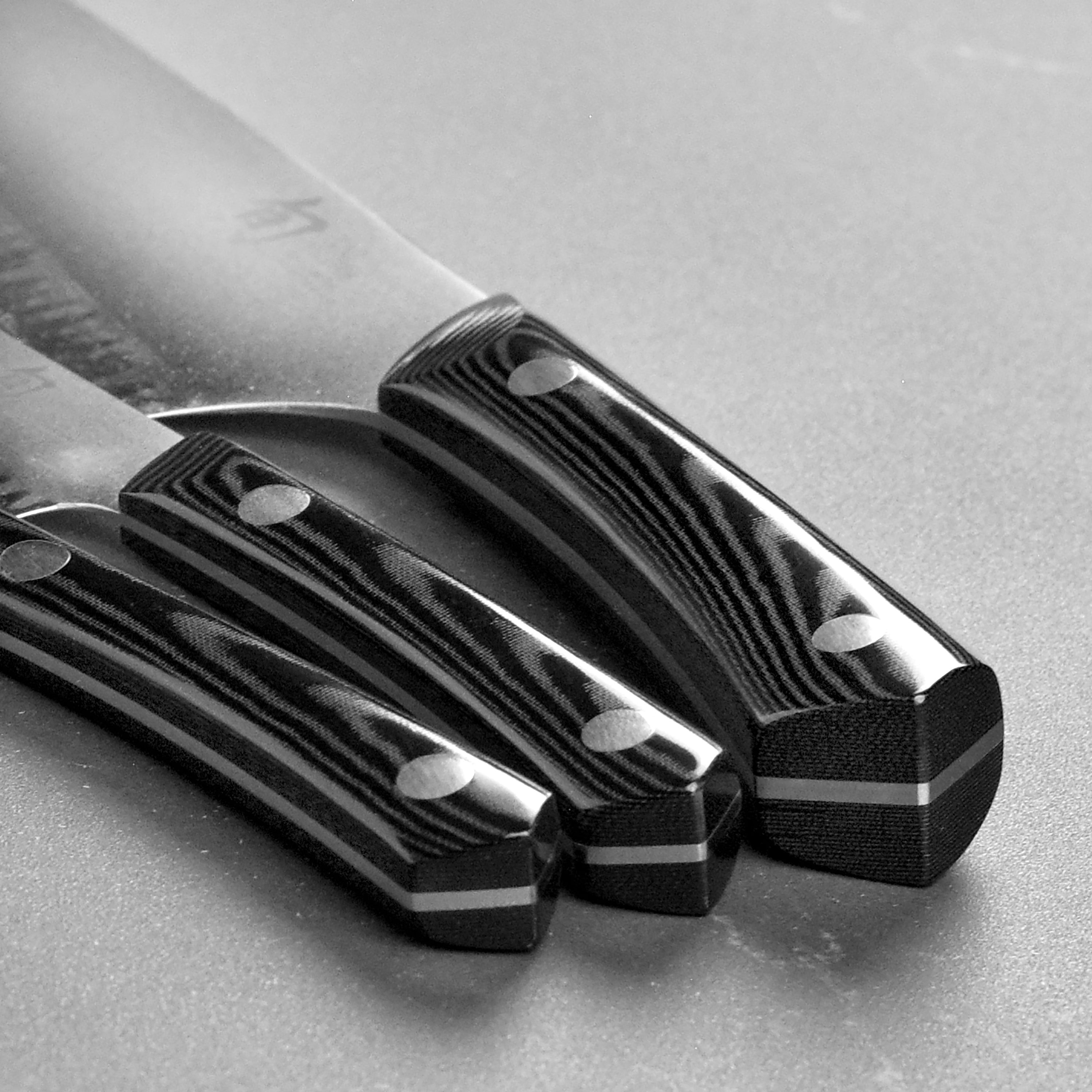 Shun Narukami Blue #2 Carbon Steel 3 Piece Knife Set