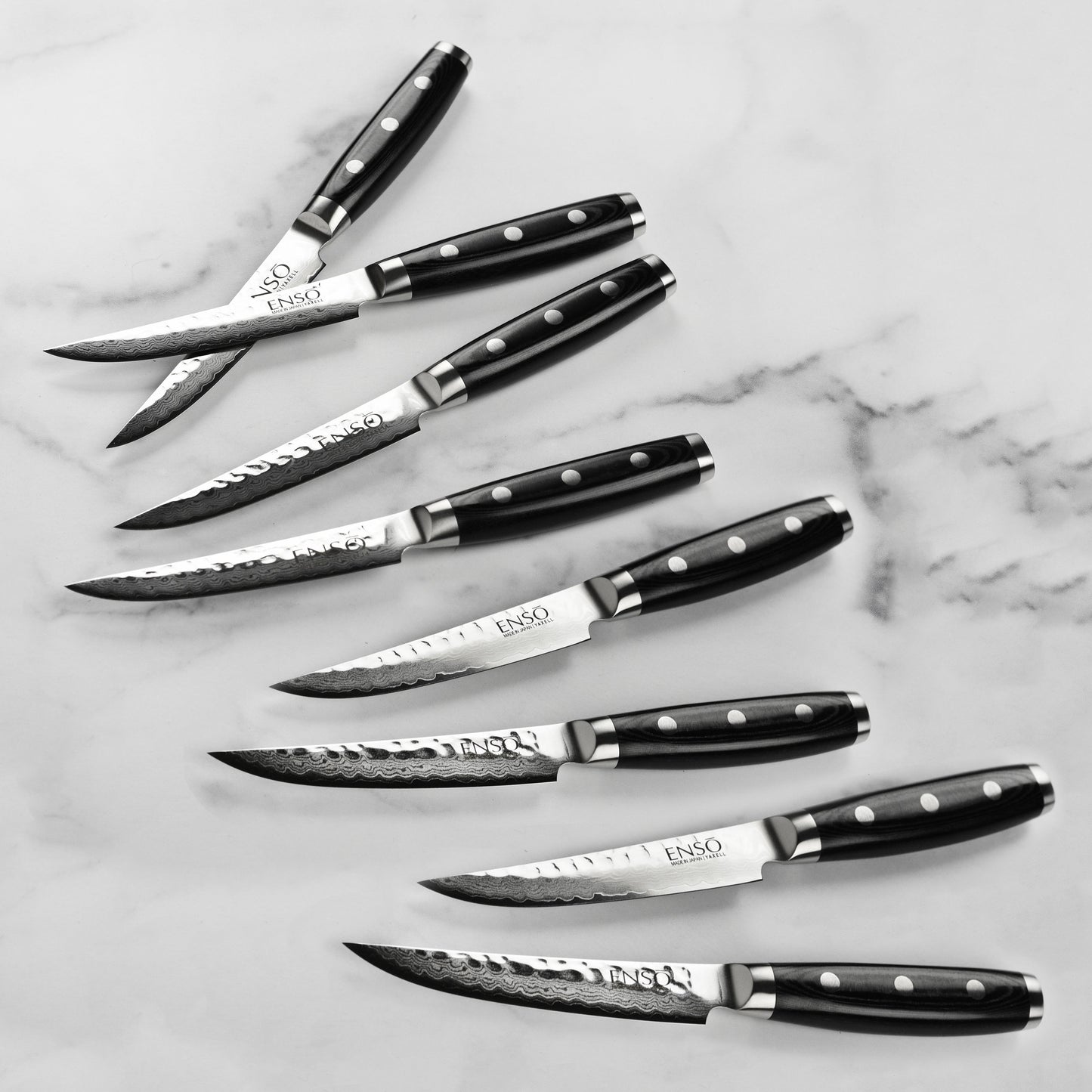 Enso HD 25 Piece Acacia Knife Block Set