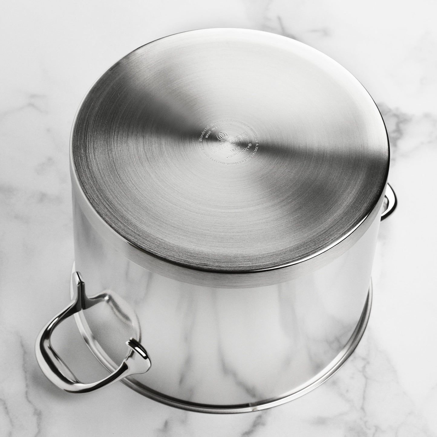 Demeyere Atlantis 8.5-quart Stainless Steel Stock Pot