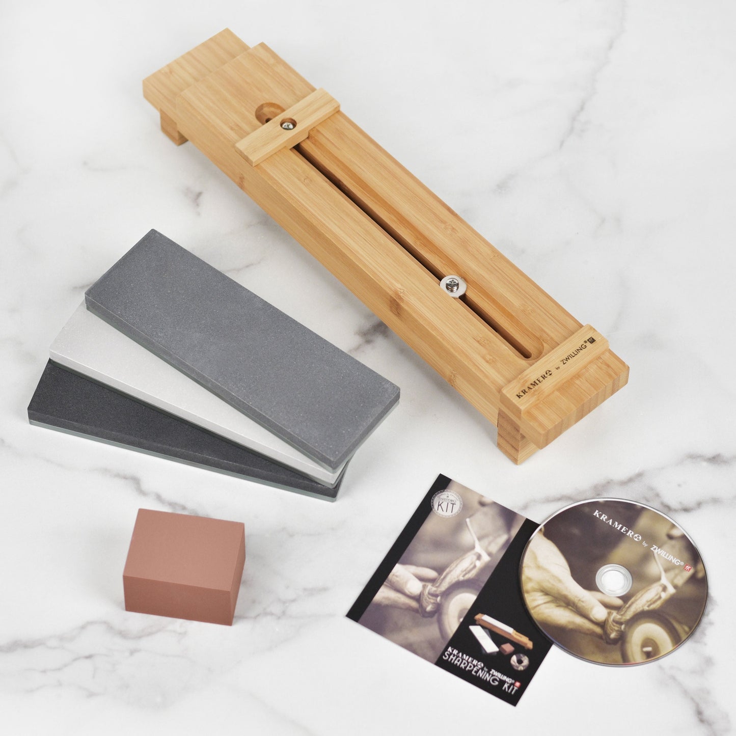 Kramer Glass Water Stone Sharpening Kit