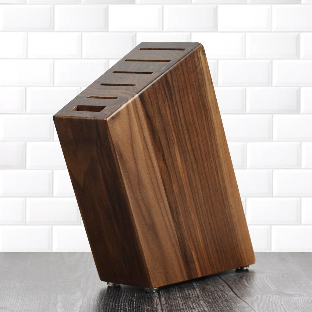 Enso HD 7 Piece Walnut Knife Block Set
