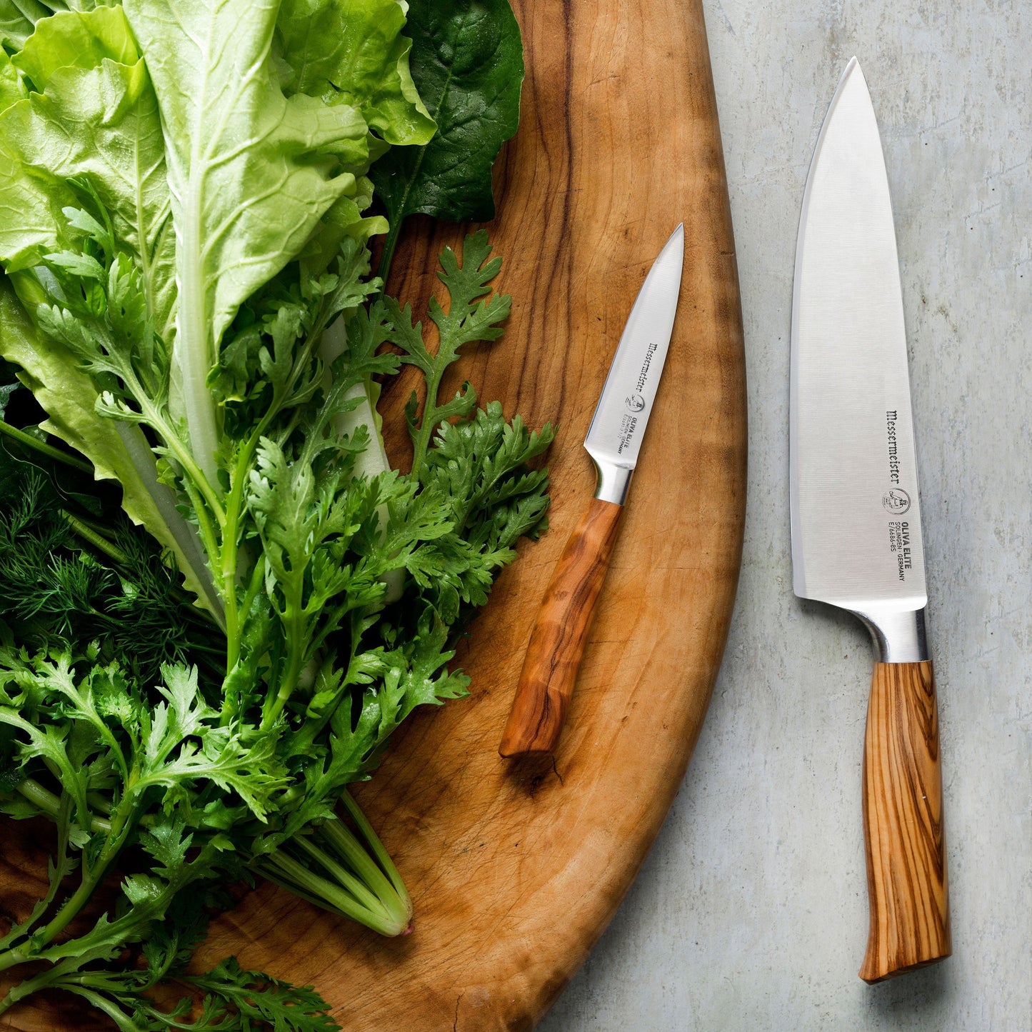 Messermeister Oliva Elite 11 Piece Magnetic Knife Block Set