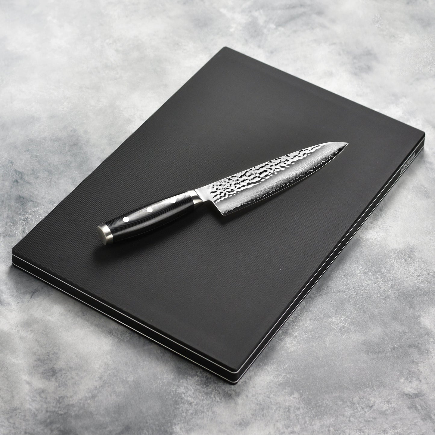 Hasegawa Pro-PE Black Cutting Board, 17.3 x 11.4"