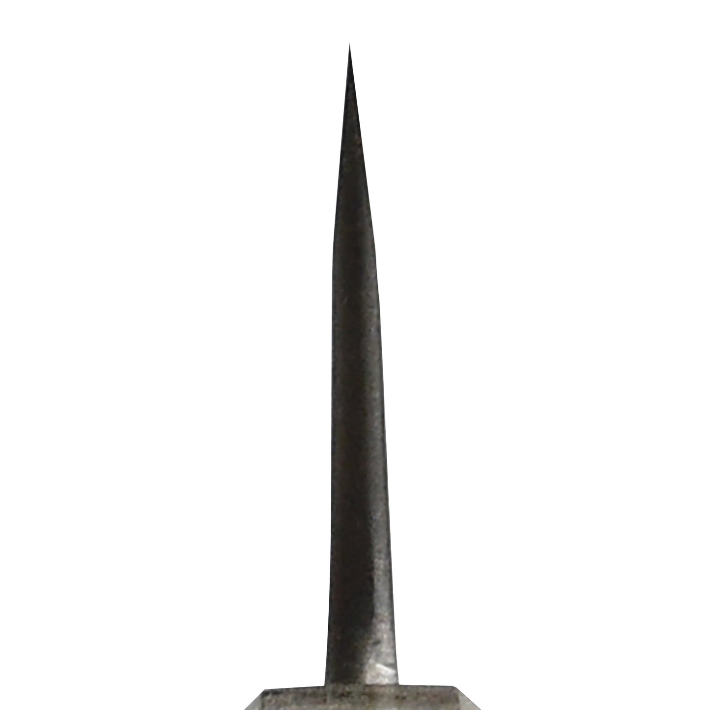 Yoshikane Shirogami #2 Kurouchi Stainless Clad 5.9" Honesuki, Stabilized Birch