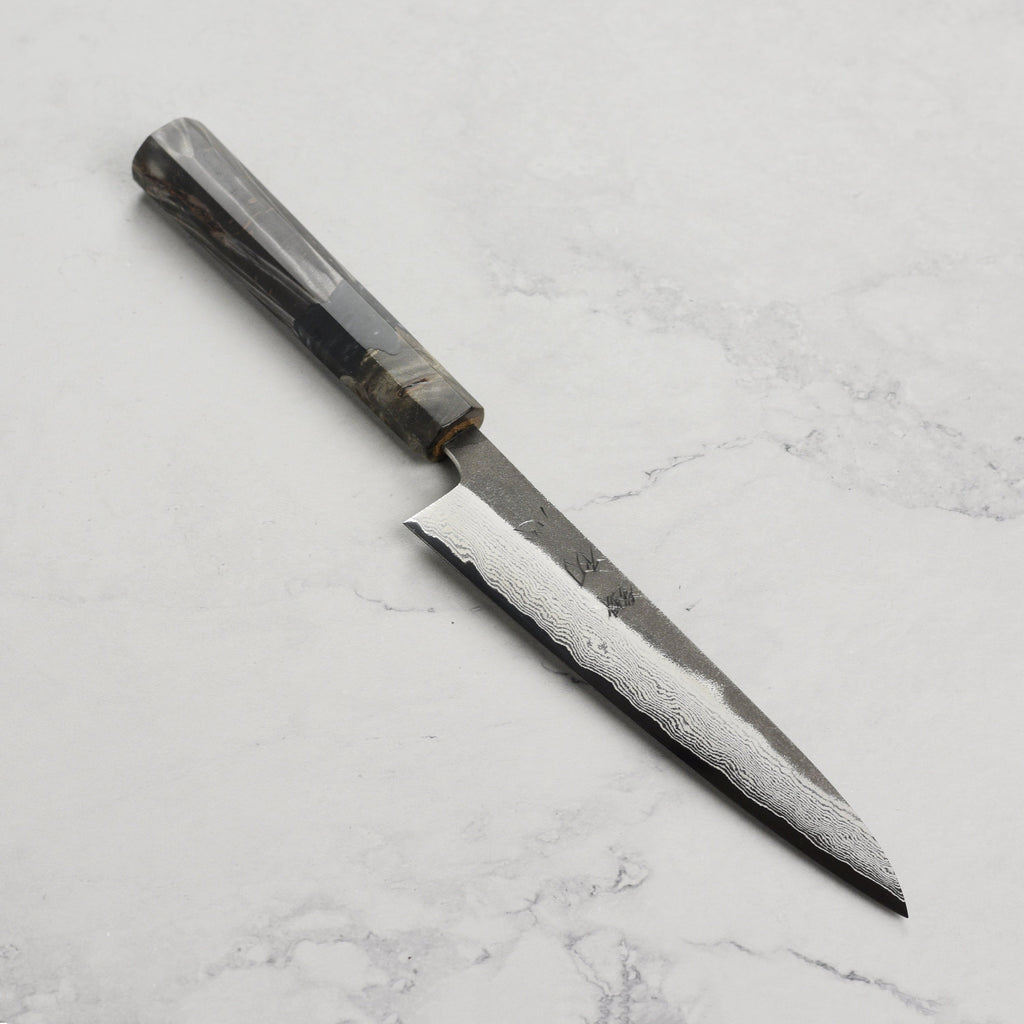 Hatsukokoro Atelier Kurouchi Damascus 5.9" Petty