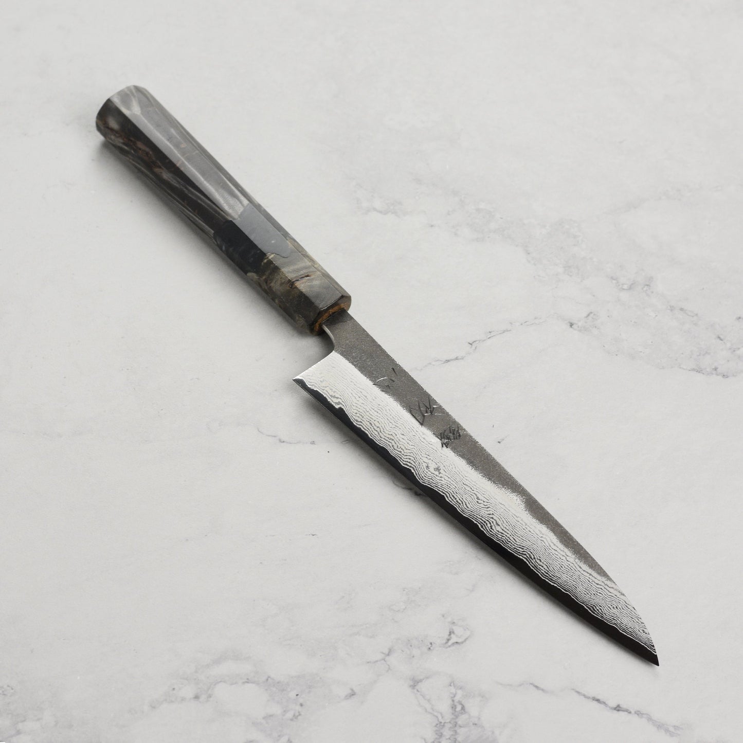 Hatsukokoro Atelier Kurouchi Damascus 5.9" Petty