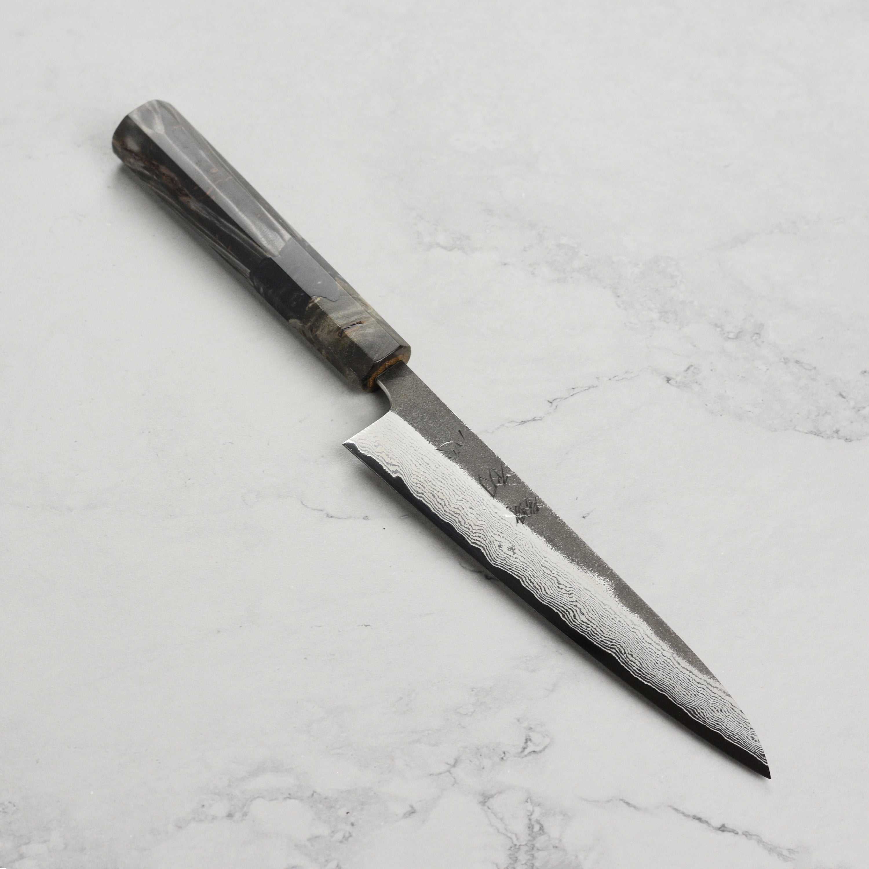 Hatsukokoro Atelier Kurouchi Damascus 5.9" Petty