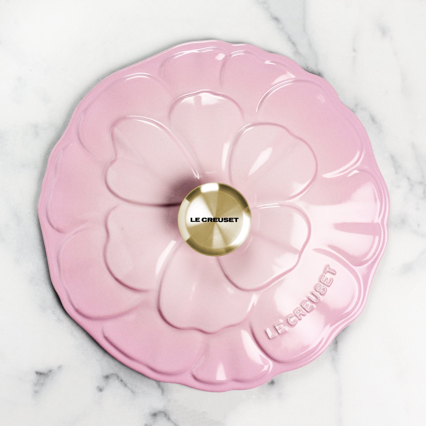 Le Creuset Signature Cast Iron 2.25-quart Chiffon Pink Petal Braiser