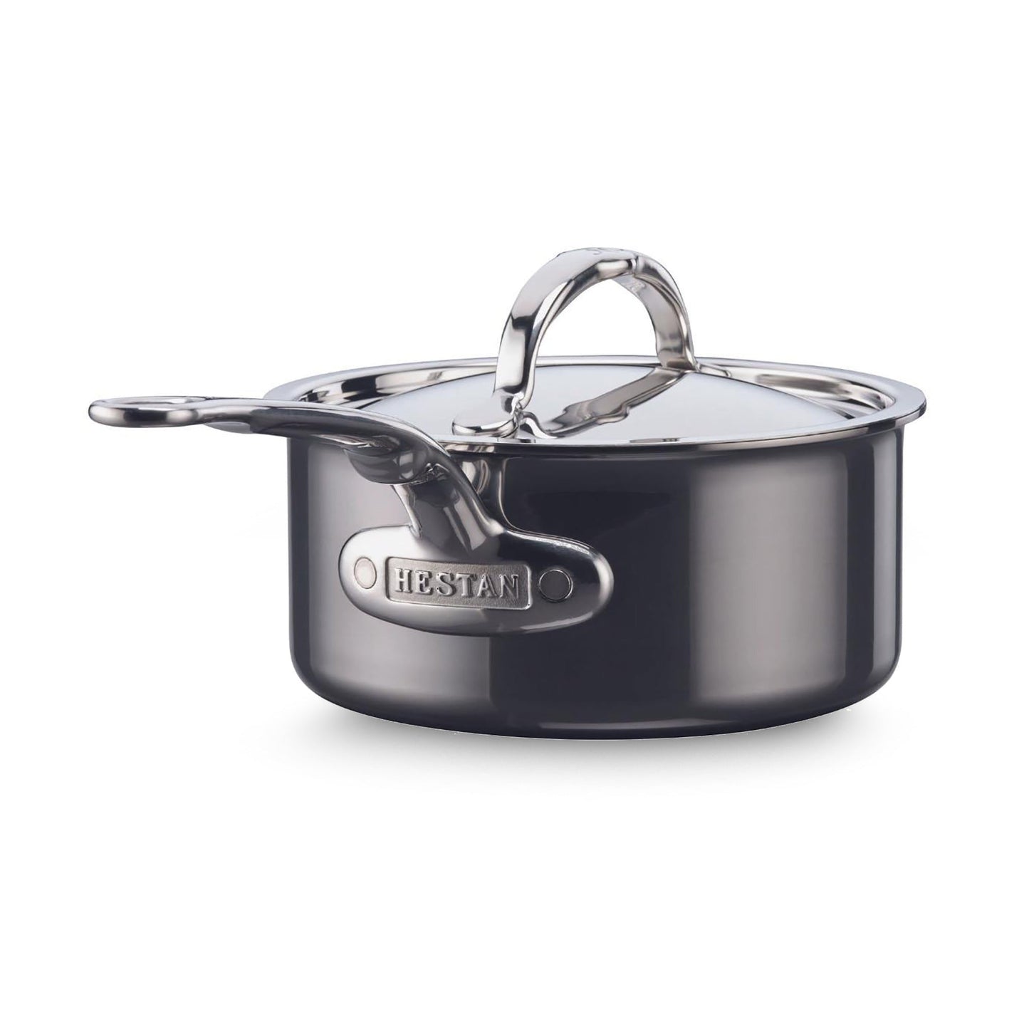 Hestan NanoBond 1.5-quart Titanium Stainless Steel Saucepan