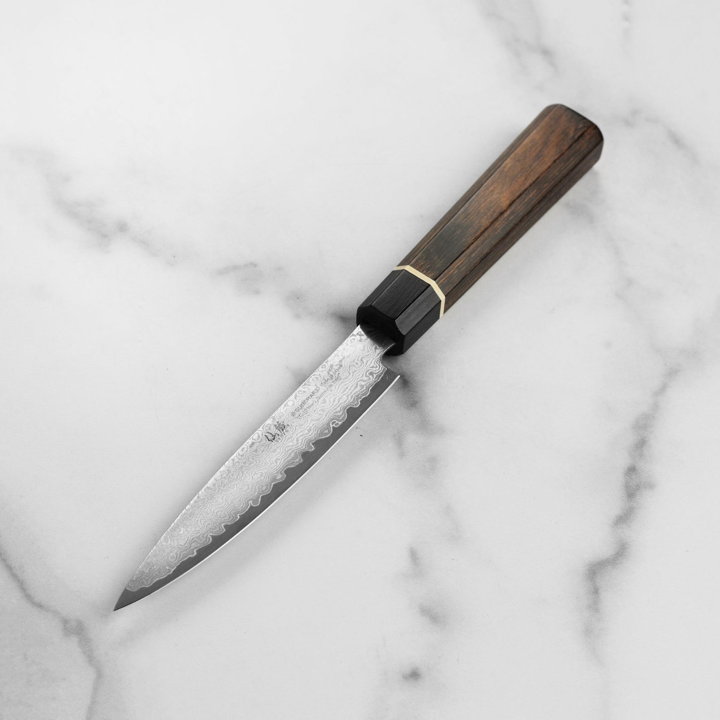 Senzo Black Damascus 4.75" Utility Knife