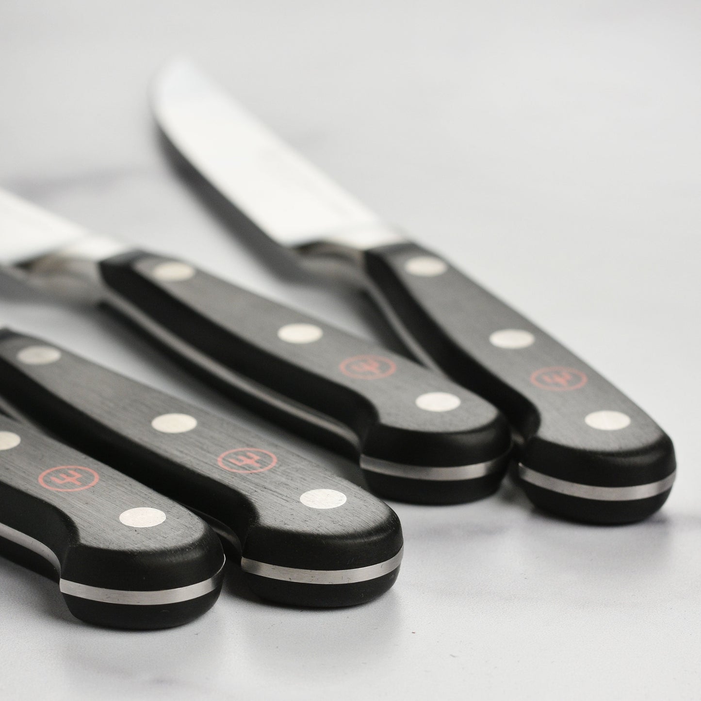 Wusthof Classic 4 Piece Steak Knife Set with Wood Case