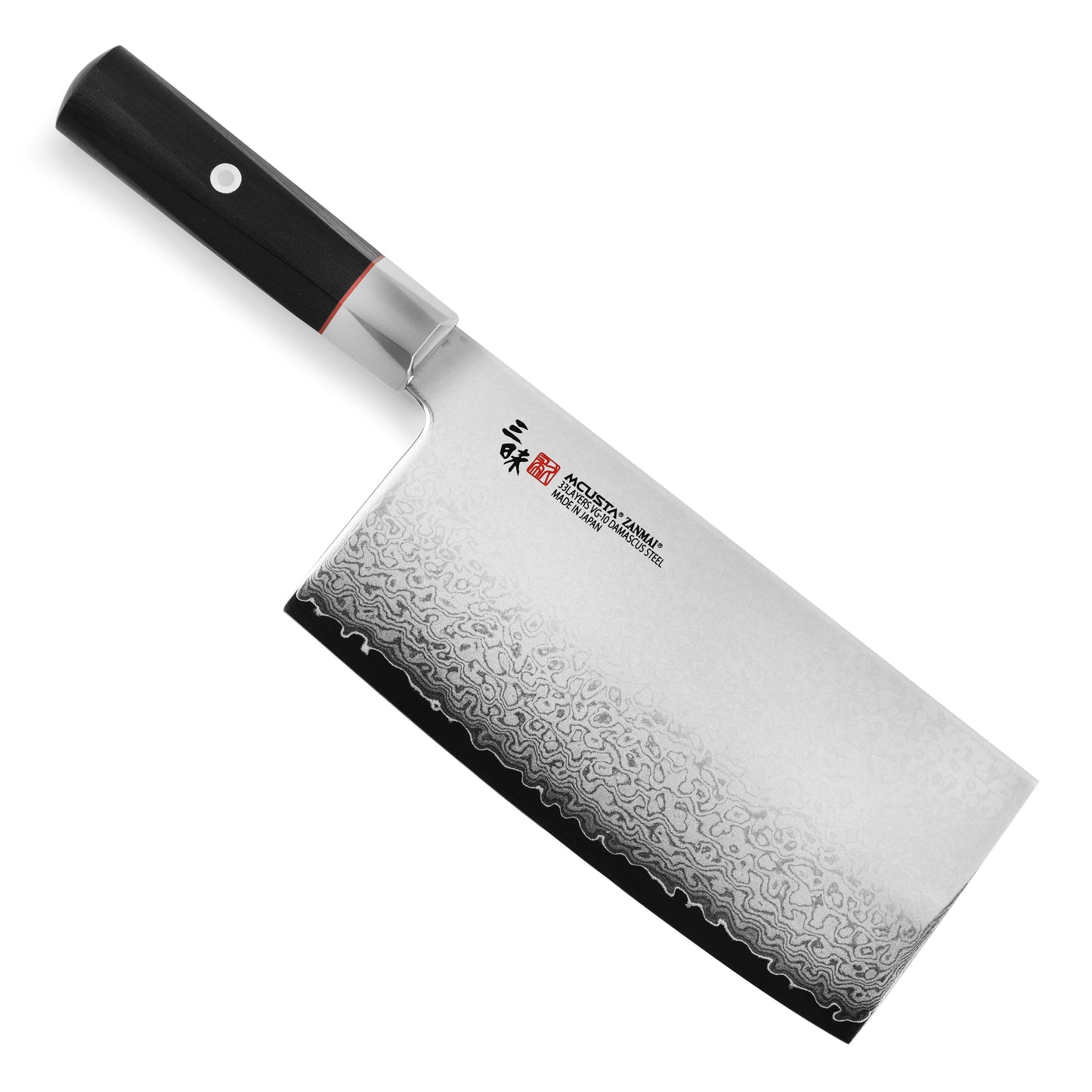Zanmai VG10 Damascus 7" Chinese Chef's Knife
